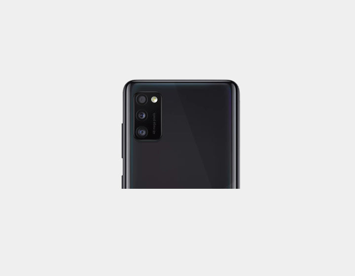Samsung Galaxy A41 A415F 64GB 4GB RAM Dual SIM Unlocked Smartphone - Prism Crush Black | GSM Compatible | Perfect for Travel, Business & Everyday Use