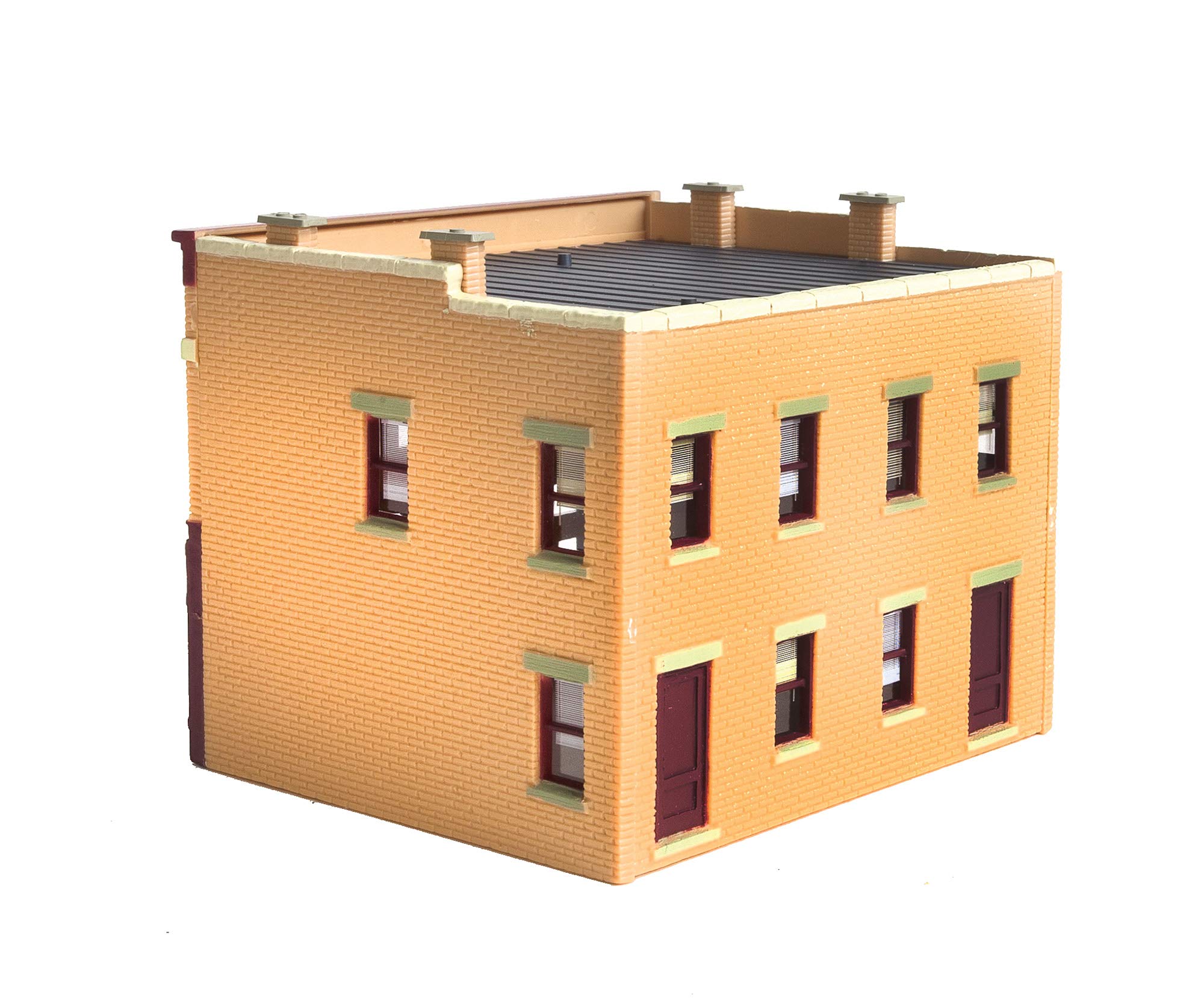 HO Scale Model Train Building - Midtown Hardware Store (Assembled) - Perfect for Model Railroad Layouts & Diorama Scenes
