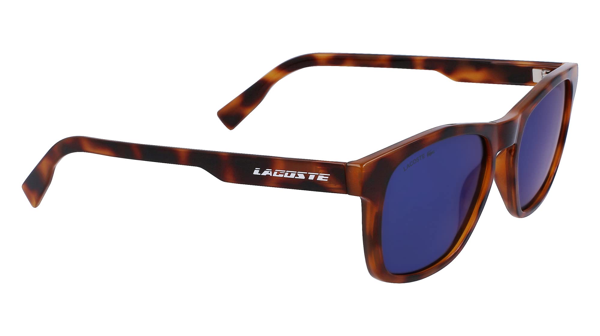 Lacoste Men's Polarized Active Sunglasses UV Protection - Lightweight Sport Sunglasses for Running, Cycling, Golf & Outdoor Activities