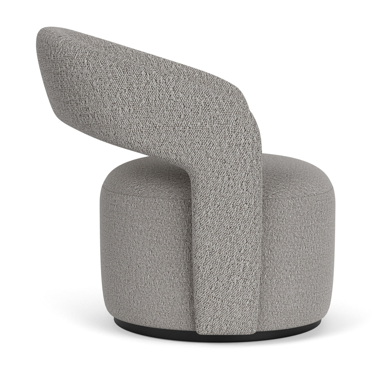 Modern Boucle Swivel Armchair - 360° Rotating Accent Chair with Soft Velvet Fabric, Mid-Century Style Living Room Furniture for Home Office, Lounge, Bedroom & Reading Nook