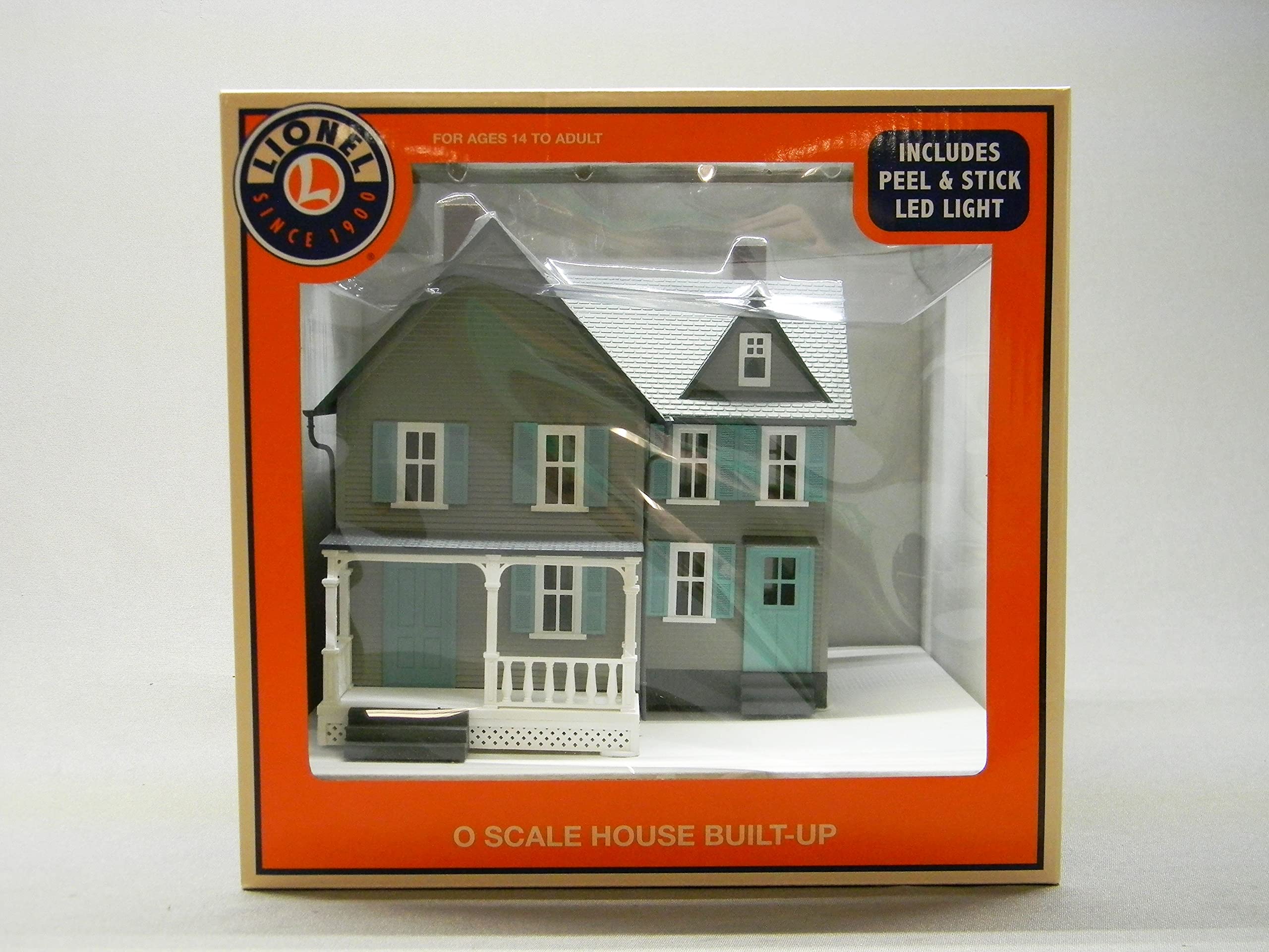 Lionel Electric Train Model Kit - Braga House | HO Scale Model Railroad Set for Collectors & Hobbyists | Perfect for Home Layouts & Displays