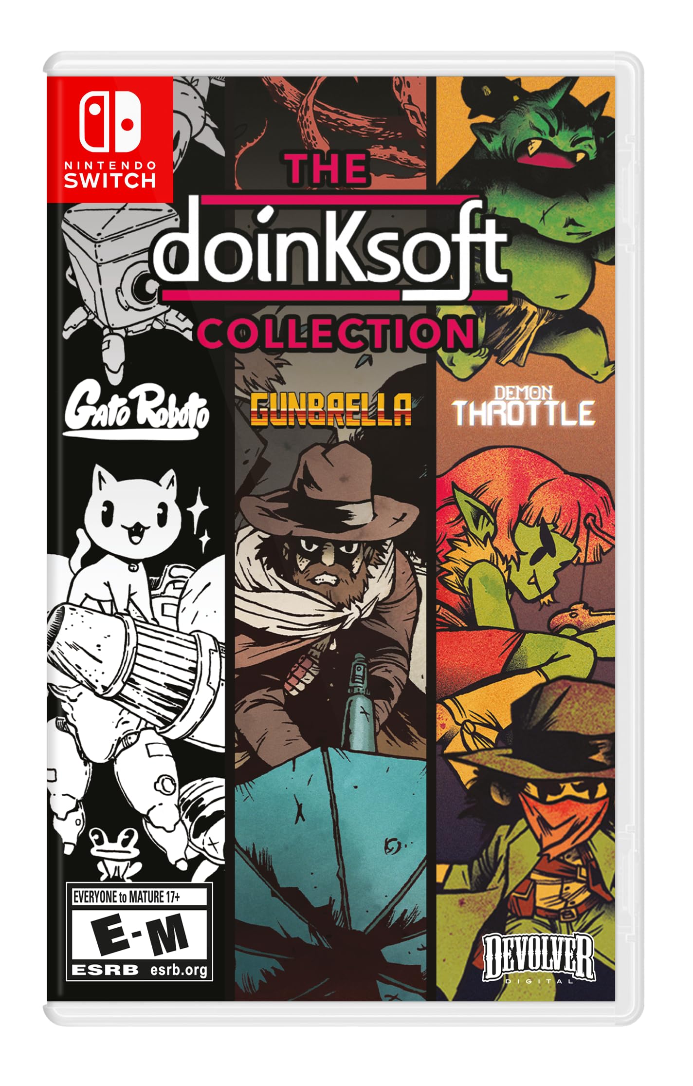 The Doinksoft Collection - Nintendo Switch Game Bundle | Action-Adventure Multiplayer Fun for Family & Friends | Perfect for Game Nights & Parties