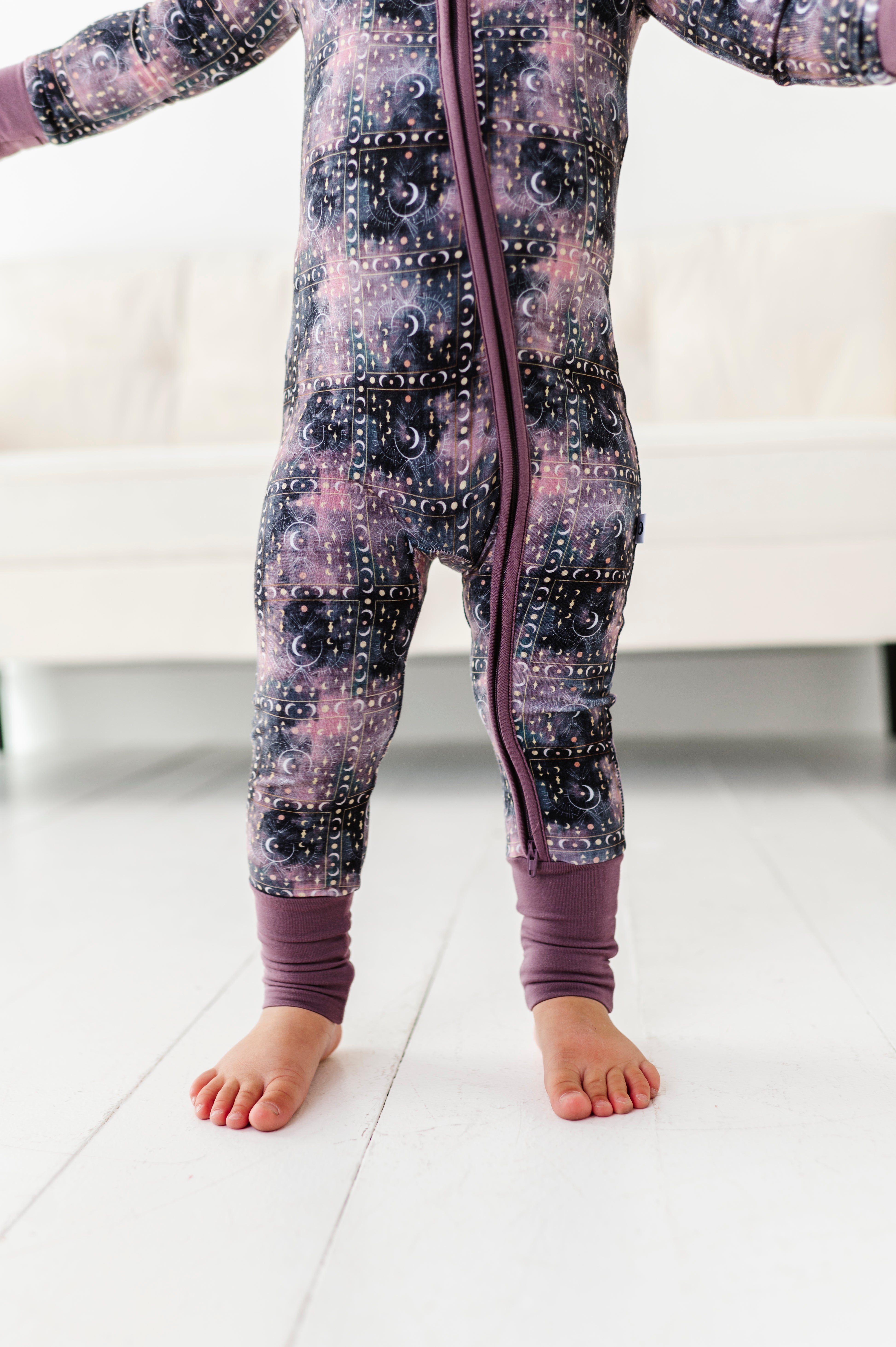 Ritual Zip Romper - Baby One Piece Pajamas with Zipper, Soft Cotton Sleepsuit for Newborns & Infants - Perfect for Nighttime & Nap Time Comfort