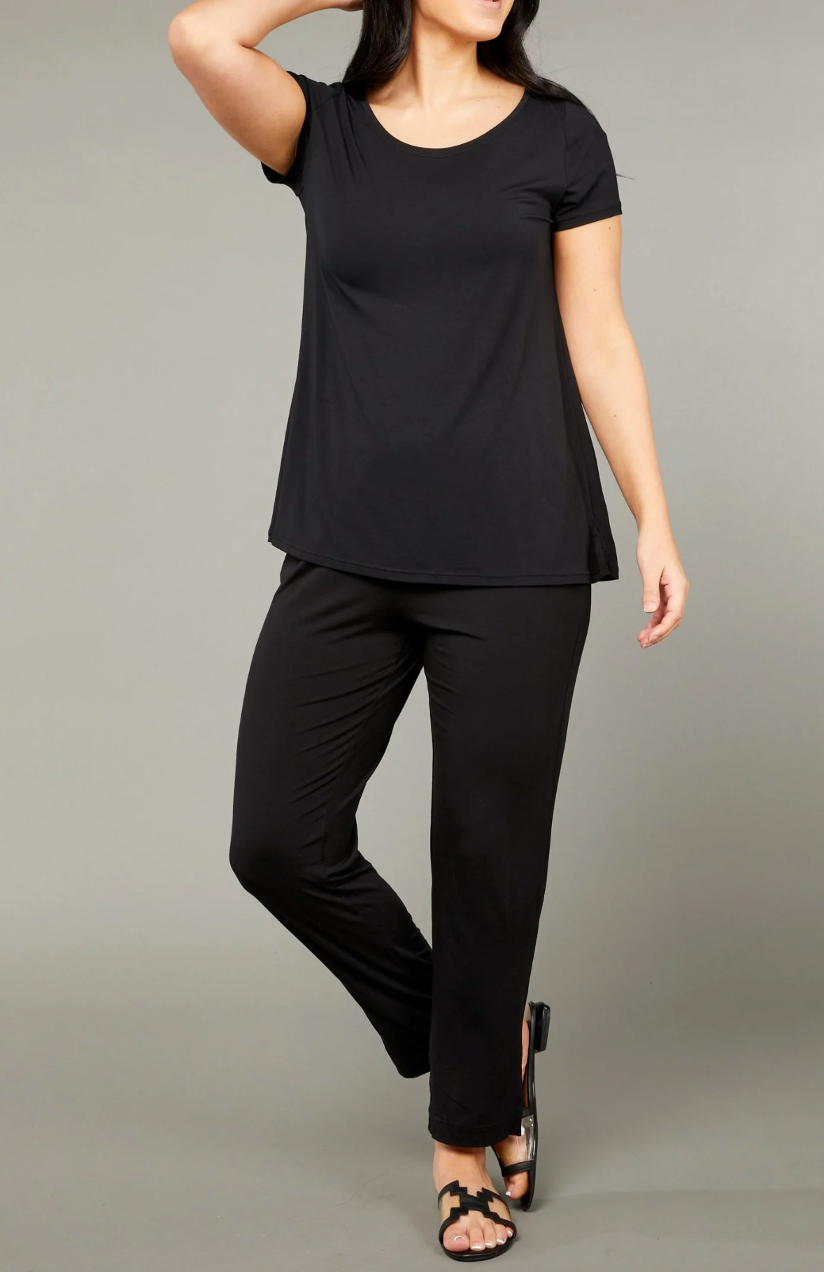 Tani Swing Tee - Soft Micromodal T-Shirt for Women - Comfortable & Stylish Casual Wear for Everyday Outfits
