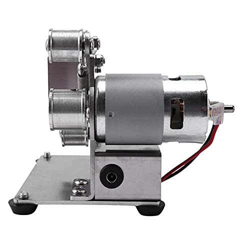 Multifunctional Mini Electric Belt Sander - DIY Polishing & Grinding Machine with Edge Sharpener - Silver Color (110V US Plug) - Perfect for Woodworking, Metal Craft & Home Improvement Projects