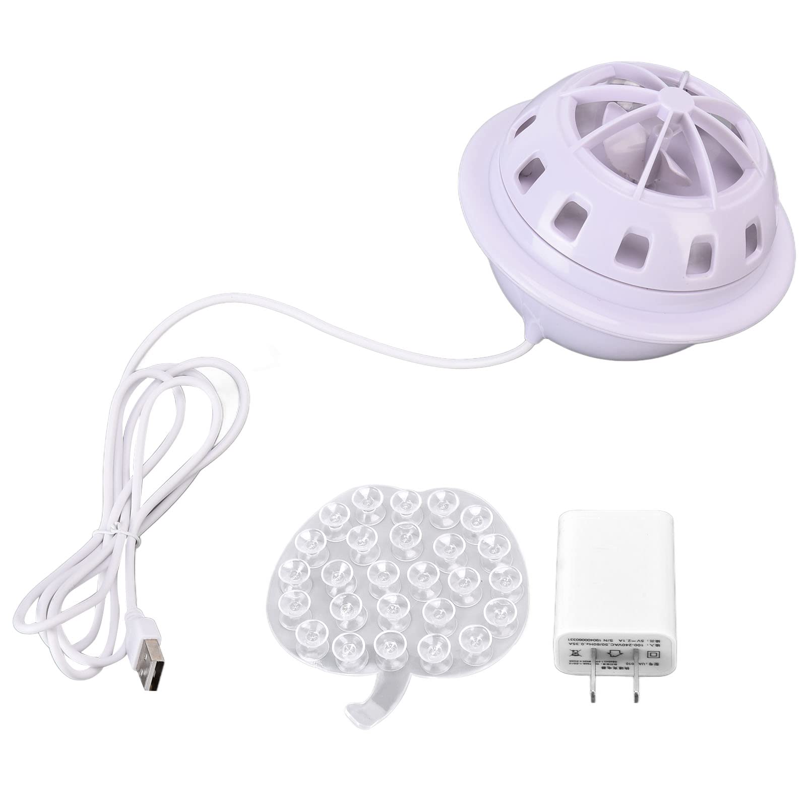 Horoper Mini Ultrasonic Dishwasher - Portable USB Fruit & Vegetable Cleaner for Home Kitchen | White | Perfect for Washing Fruits, Vegetables, Baby Bottles & Small Kitchenware