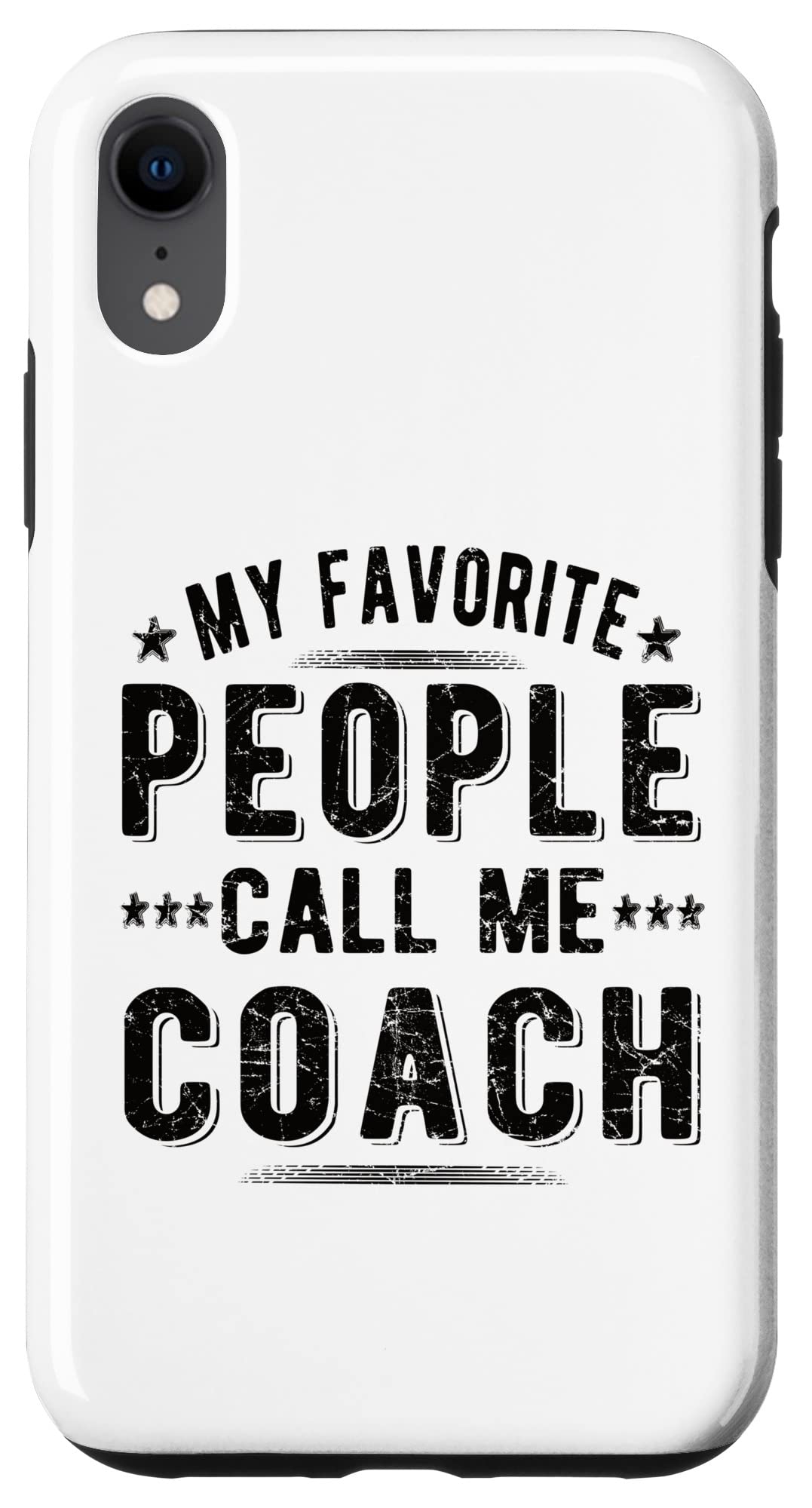 iPhone XR Case - Durable Protective Phone Cover for iPhone XR with Shockproof Design | Perfect for Coaches, Trainers & Active Lifestyles