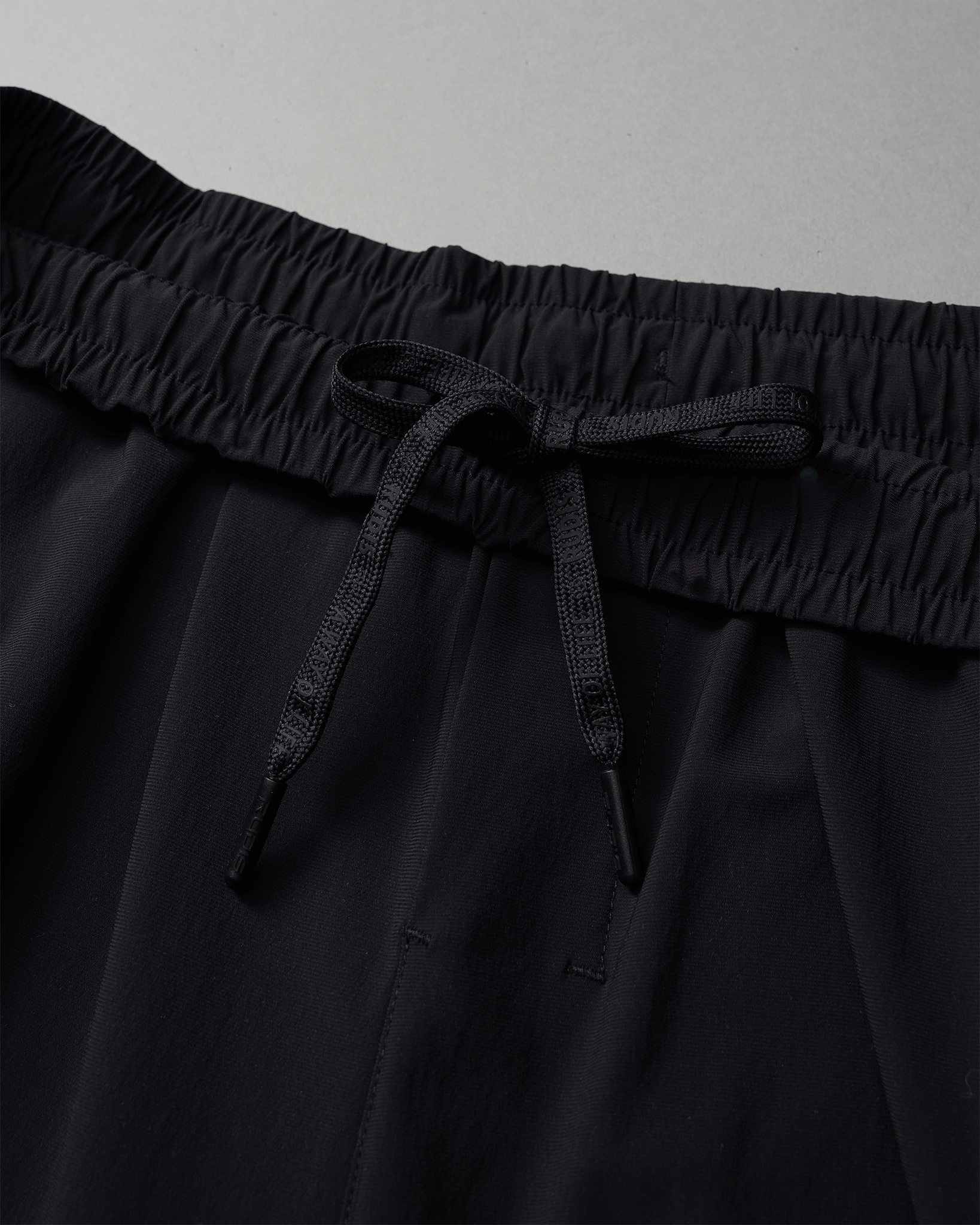 RUDIS Lightweight Tech Jogger Pants for Men - Breathable Athletic Running Pants with Stretch Waistband - Perfect for Gym, Workout & Casual Wear - Black