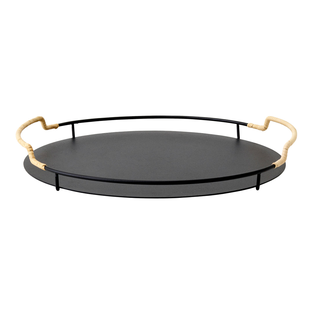 Stylish Wooden Balcony Serving Tray - Foldable Breakfast Tray for Outdoor Dining, Coffee & Brunch - Perfect for Patio, Garden & Small Space Meals