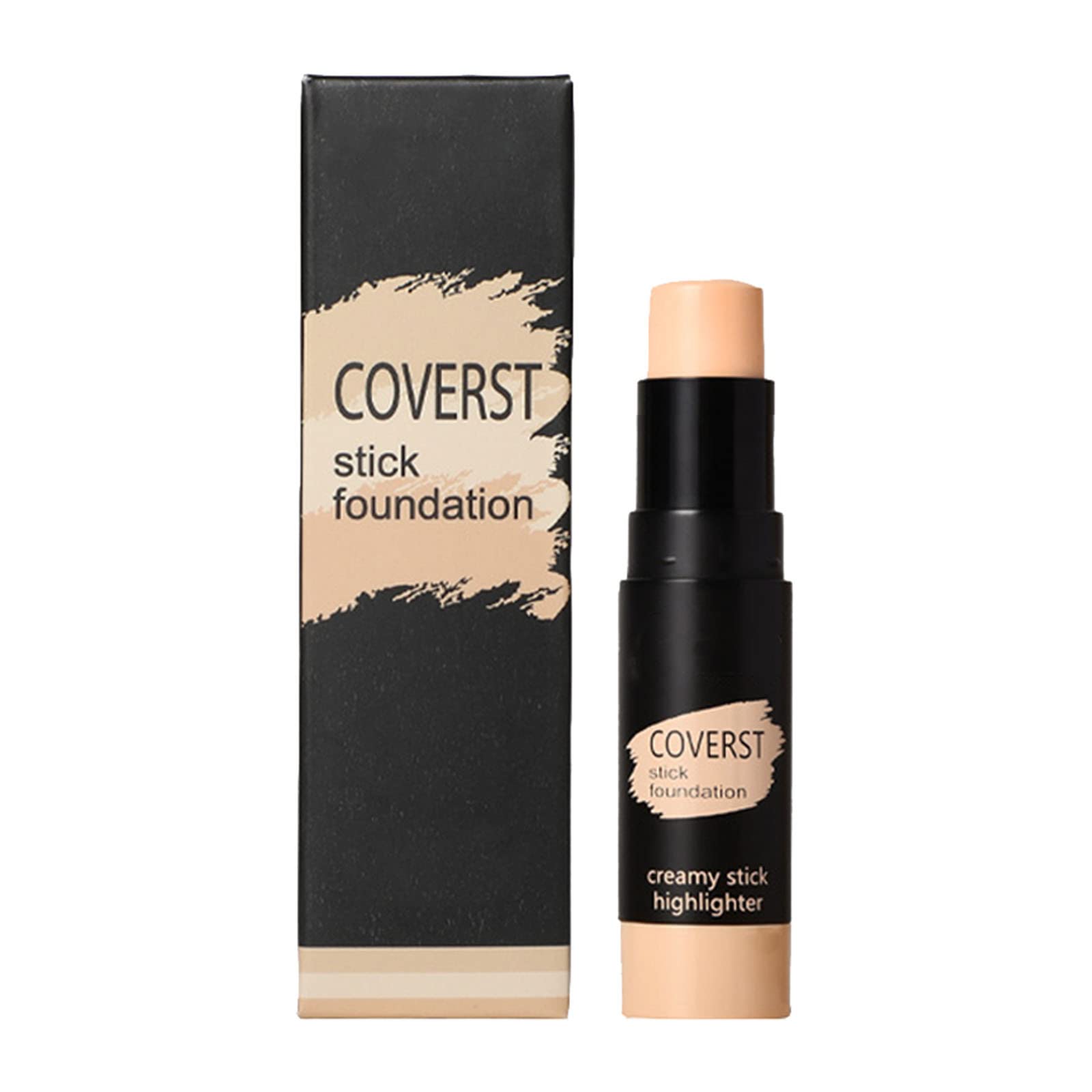 Brighten Skin Sweatproof Concealer Stick - Hydrating Long Lasting Concealer for Dark Circles & Blemishes (Shade C, One Size) - Perfect for Everyday Makeup & Touch-Ups On-The-Go