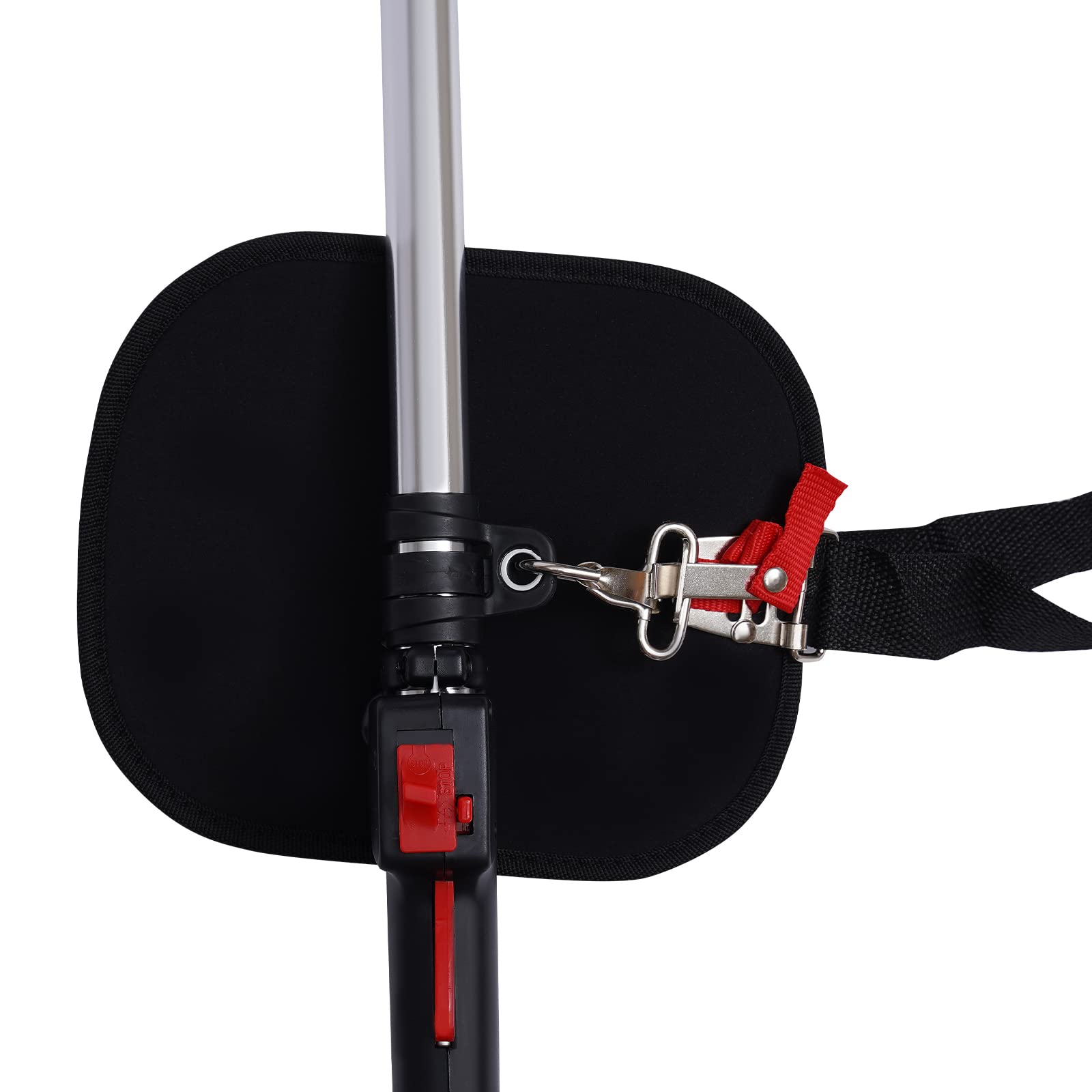 52cc Gas Powered Walk Behind Sweeper - 2.3HP Outdoor Power Broom for Driveways, Turf & Artificial Grass - Heavy Duty Lawn Cleaning Machine (US Stock) - Perfect for Residential Yards, Commercial Properties & Landscaping Maintenance