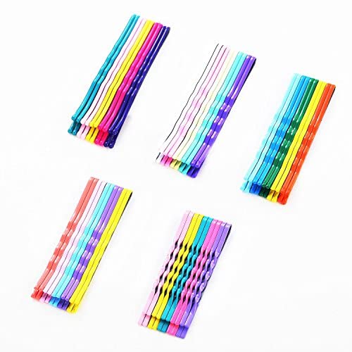 10-Piece Multicolor Metal Hair Clips & Bobby Pins for Women - Hair Styling, Hairdressing Accessories - Perfect for Updos, Ponytails & Everyday Hairstyles