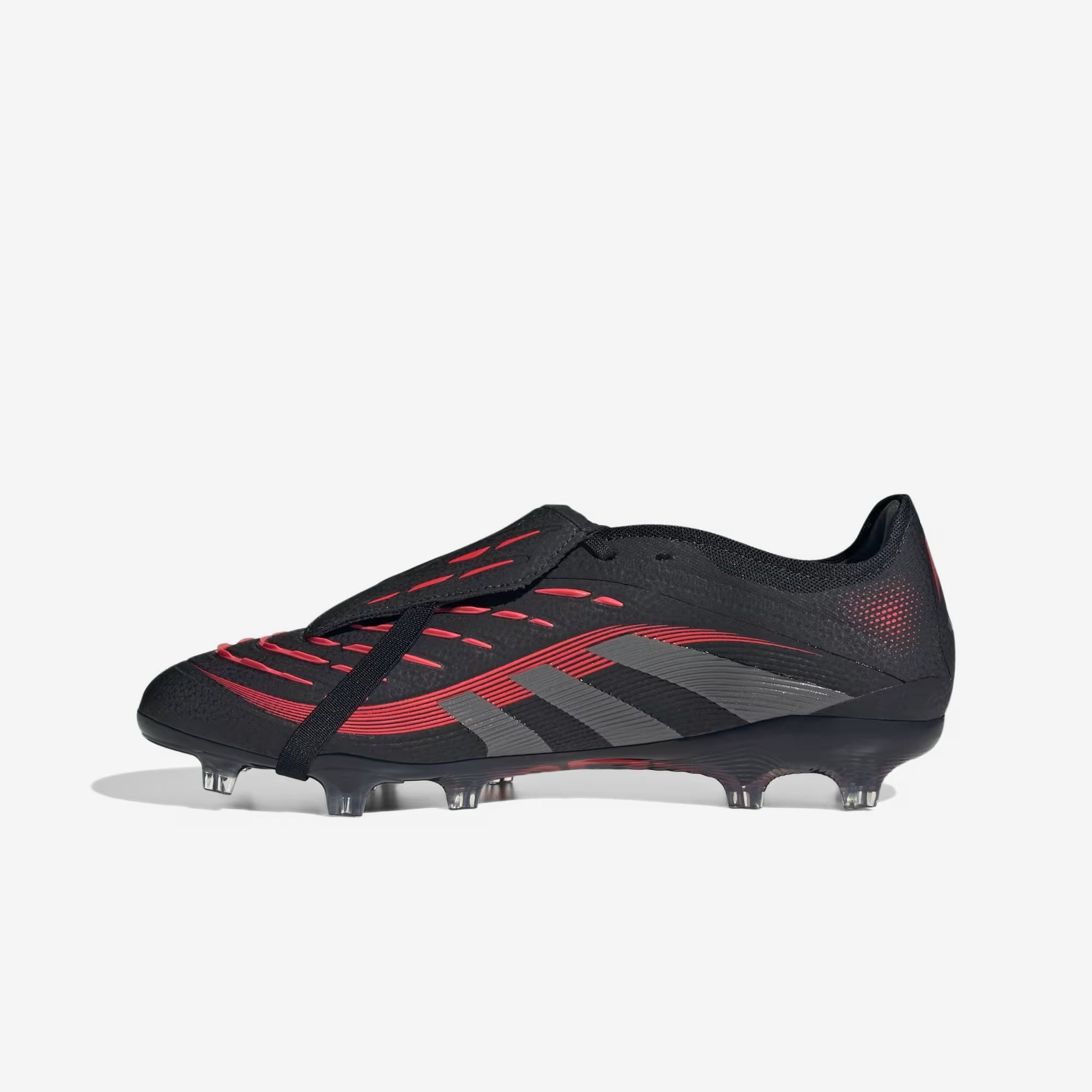 Adidas Predator Pro Fold Over Tongue Soccer Cleats - Lightweight Football Shoes for Men with Enhanced Grip - Perfect for Turf, Grass & Indoor Matches