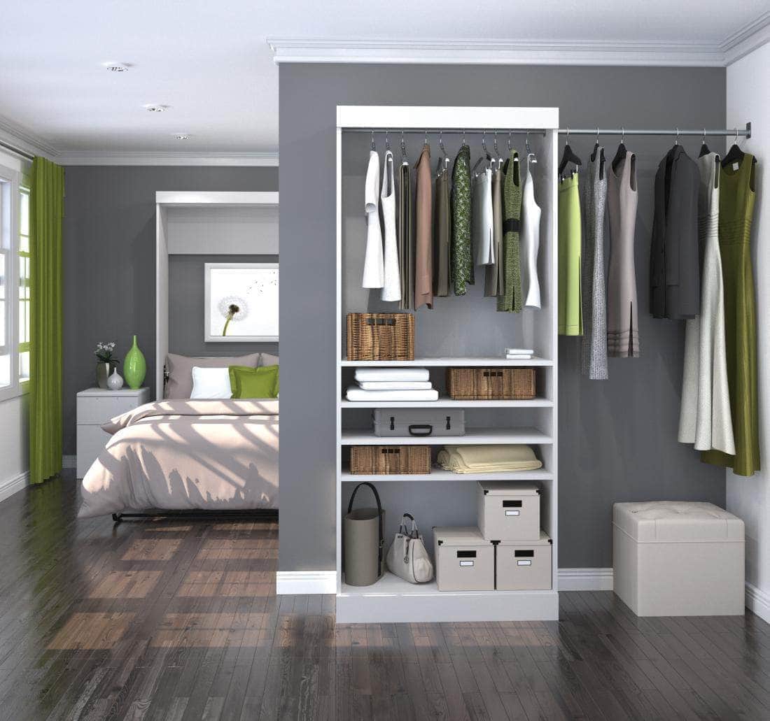 Pur 36 Closet Organizer Storage Unit - 7 Color Options for Bedroom, Closet & Home Organization