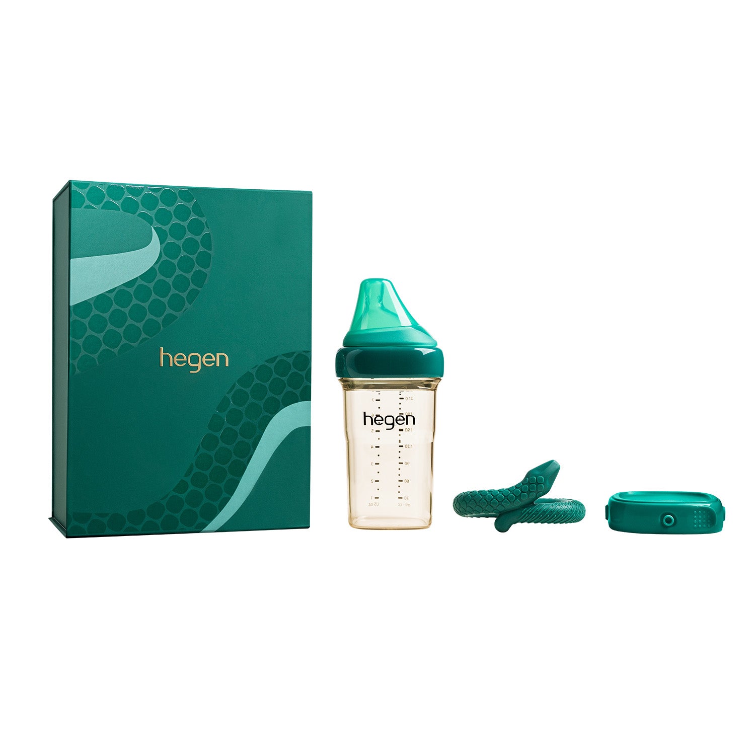 Hegen PCTO™ Serpentine Treasures - Premium Baby Bottles & Nursing Essentials for Newborns & Toddlers - Perfect for Breastfeeding, Formula Feeding & On-the-Go Use