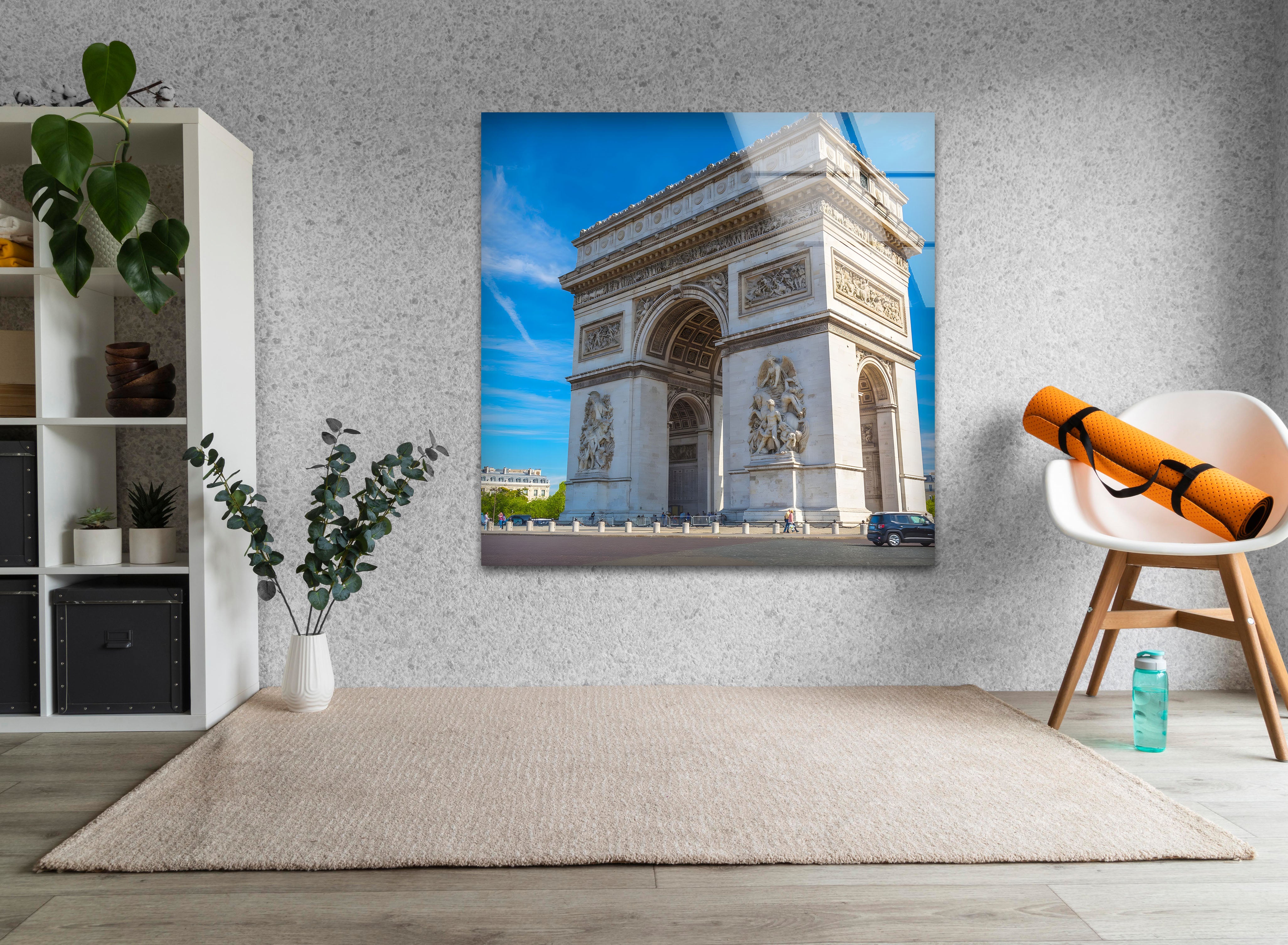 Arc de Triomphe Paris Replica - Classic French Landmark Sculpture for Home Decor, Office Display & Gift Giving
