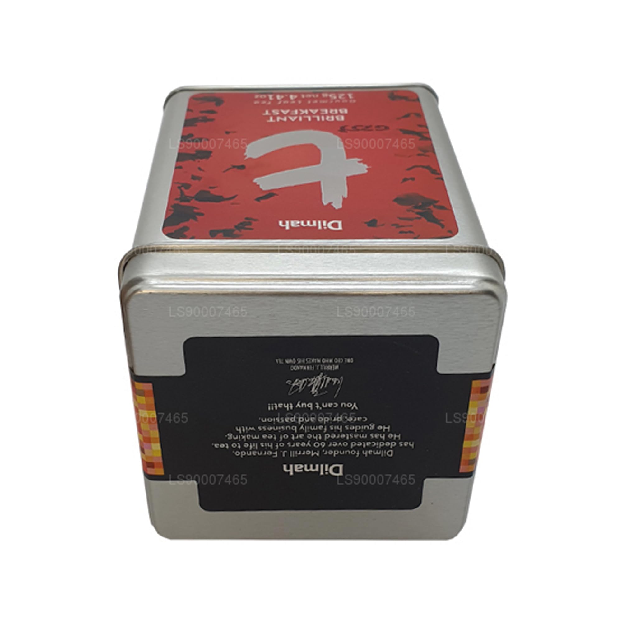 Dilmah Brilliant Breakfast Loose Leaf Black Tea - 125g Pure Ceylon Sri Lankan Tea for Morning Energy & Relaxation | Perfect for Home, Office & Gifting