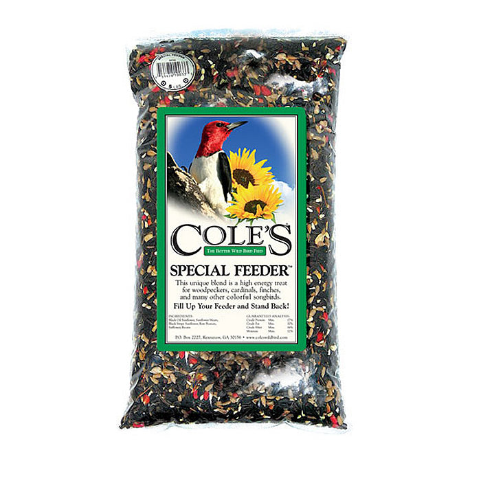 Cole's Special Feeder Wild Bird Seed - Premium 5lb Bag for Attracting Cardinals, Finches & Songbirds | Backyard Bird Watching & Garden Feeding