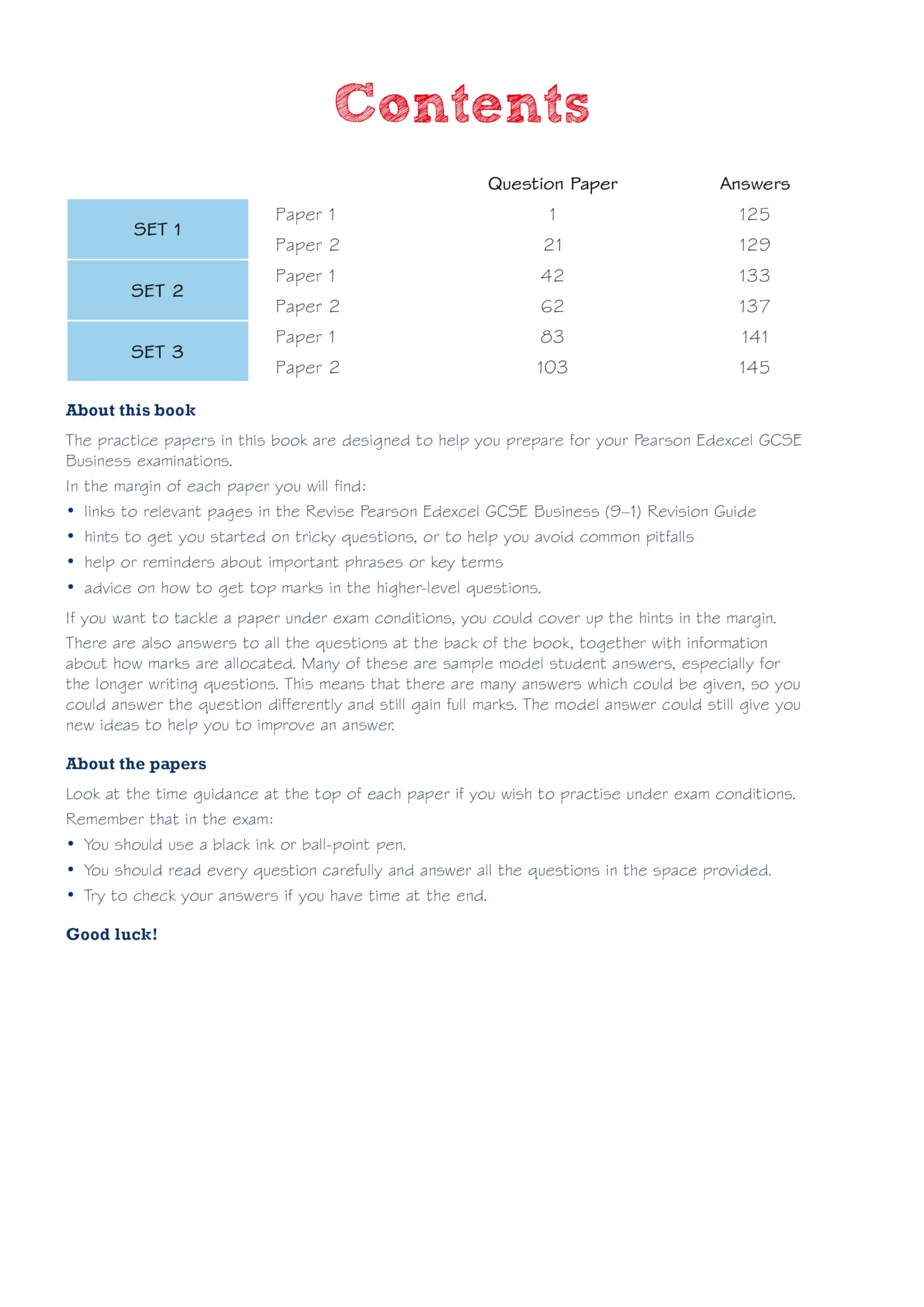 Pearson Edexcel GCSE (9-1) Business Practice Papers Plus - Exam Preparation Workbook for High School Students | Study Guide & Mock Tests for Business Studies Revision