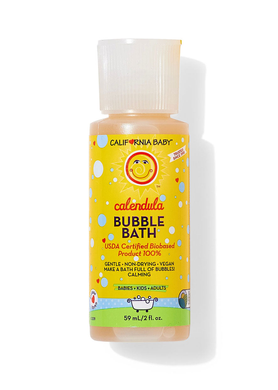 Calendula™ Bubble Bath 2oz Sample - Soothing & Relaxing Natural Flower Extract for Kids & Adults - Perfect for Spa Nights, Baby Bath Time & Stress Relief