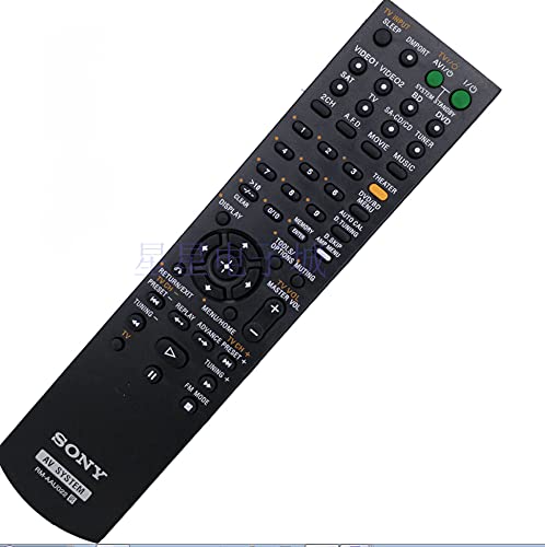 Original Remote Control Replacement for Sony STR-K7100 STR-DE595 STR-DE995 STR-DB790 AV Receiver - Compatible with Home Theater & Audio Systems
