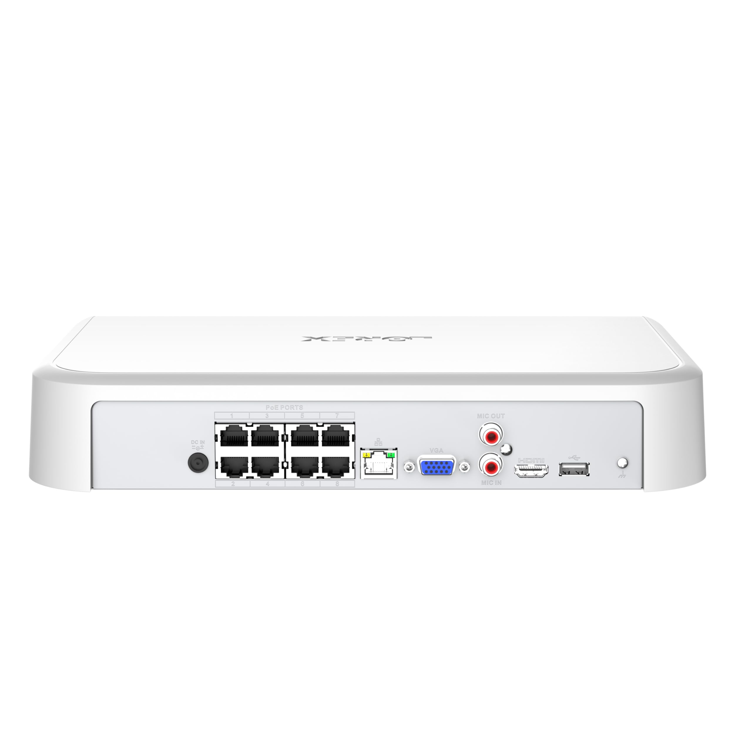Lorex 4K Ultra HD 12MP 16-Channel NVR Security System (8 Wired + 8 Wireless WiFi Cameras) Network Video Recorder - White (Renewed) for Home & Business Surveillance