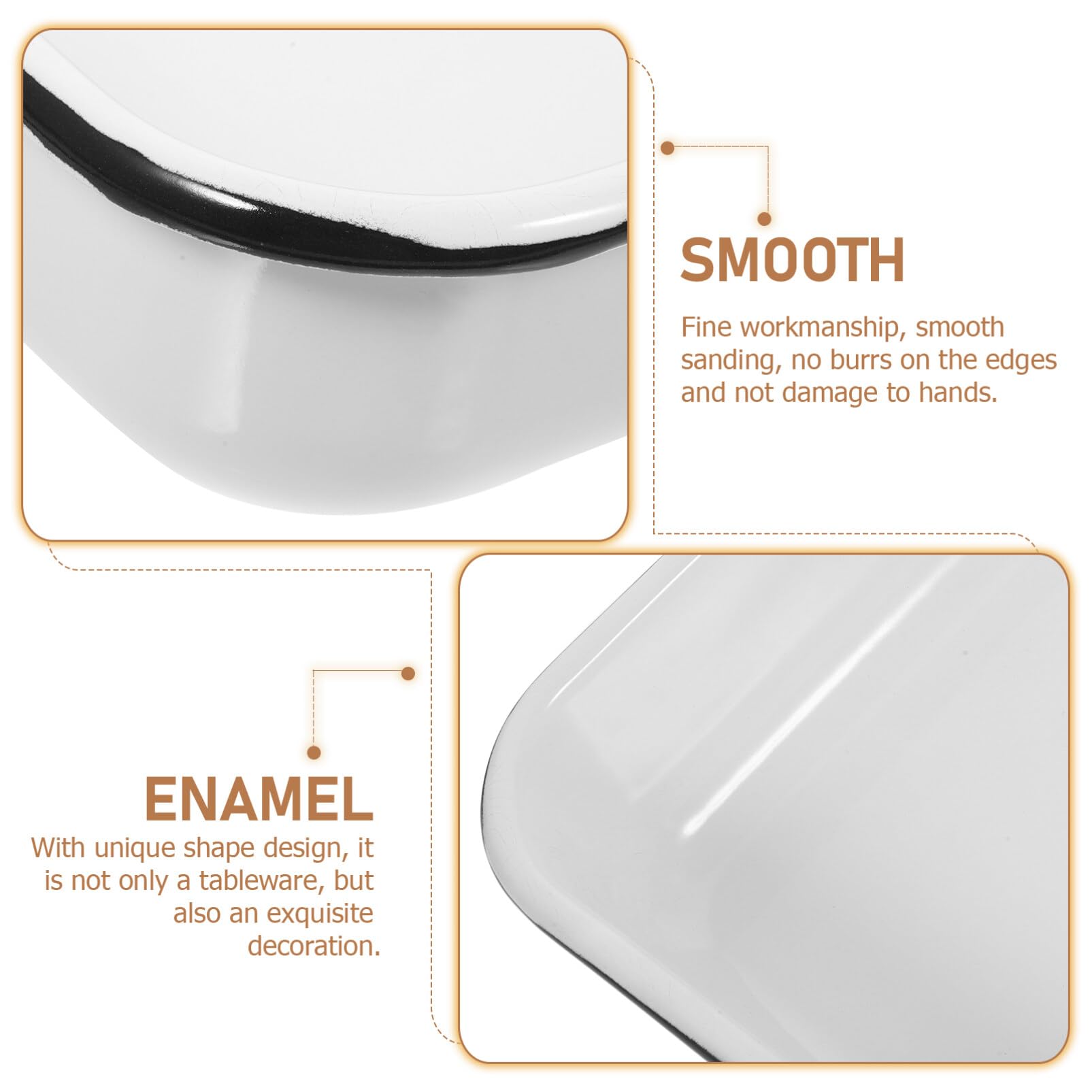 Premium White Enamel Baking Pan - 9x13 Inch Rectangular Roasting Pan, Enameled Steel Lasagna Dish, Oblong Cake Pan & Serving Tray | Durable Food Container for Baking, Roasting, Meal Prep & Party Serving (Great for Lasagna, Casseroles, Sheet Cakes & Holiday Meals)