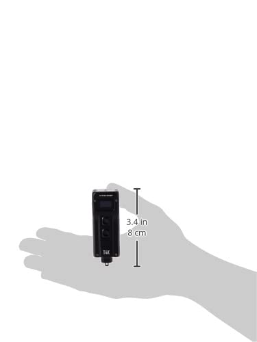 Nitecore T4K 4000 Lumens Ultra-Bright Rechargeable Keychain Flashlight with USB-C Charging - Perfect for Camping, Hiking, Emergency Kits & Everyday Carry