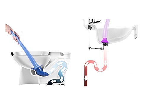 MR-PUNG Premium Kitchen & Toilet Plunger Set - Includes Mr.Pung Plus, Mr.Pung Mini & Cylinder for Powerful Clog Removal - Ideal for Sinks, Showers & Toilets in Homes & Restaurants