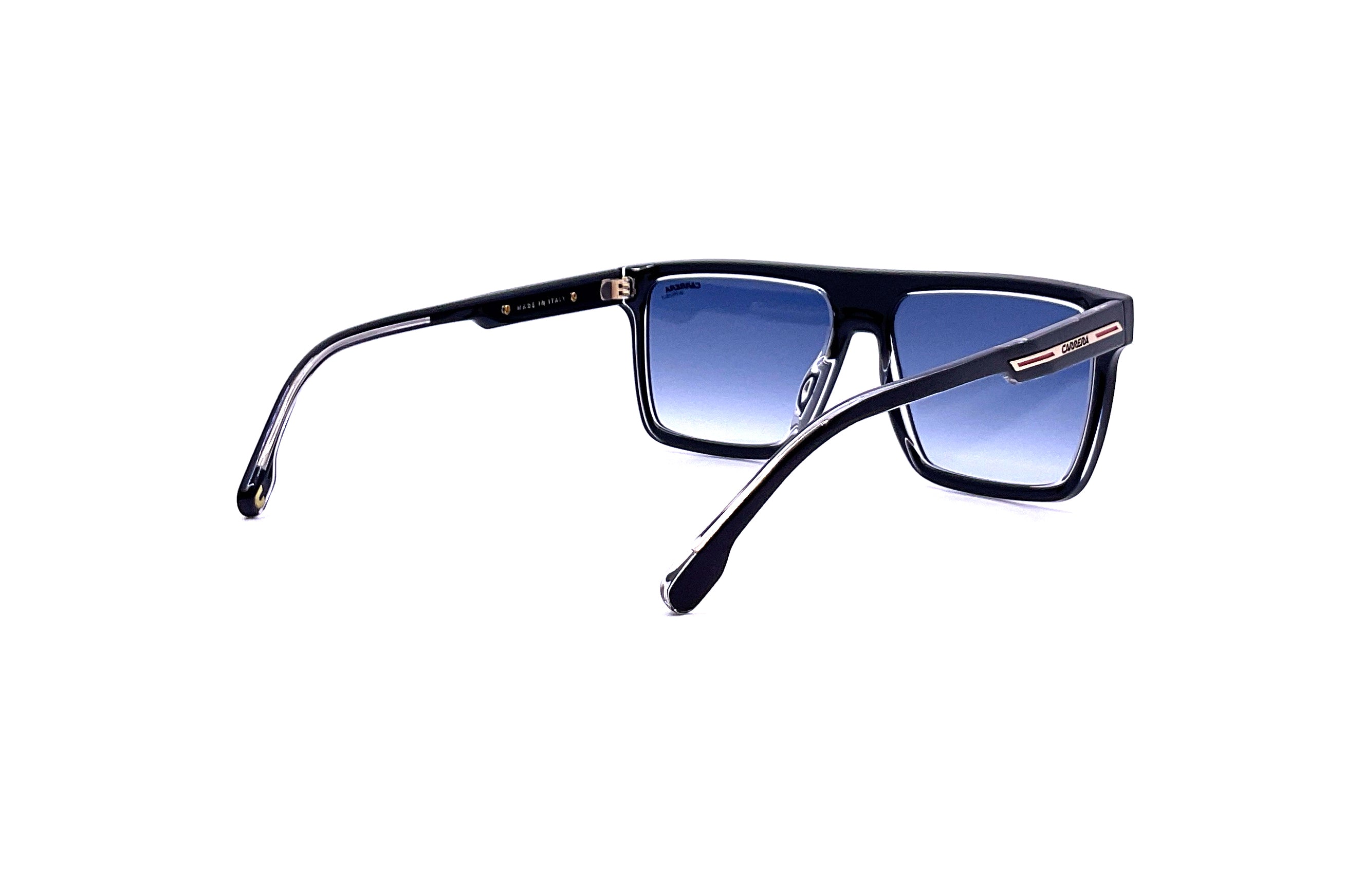 Carrera Victory C 03/S Sunglasses - Black Crystal Frame for Men & Women | UV Protection, Polarized Lenses | Perfect for Driving, Running, Outdoor Sports & Fashion