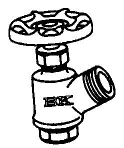 BK Products Mueller Brass Garden Valve - Durable Outdoor Water Control for Lawn, Garden & Irrigation Systems | Perfect for Sprinklers, Hoses & Drip Irrigation