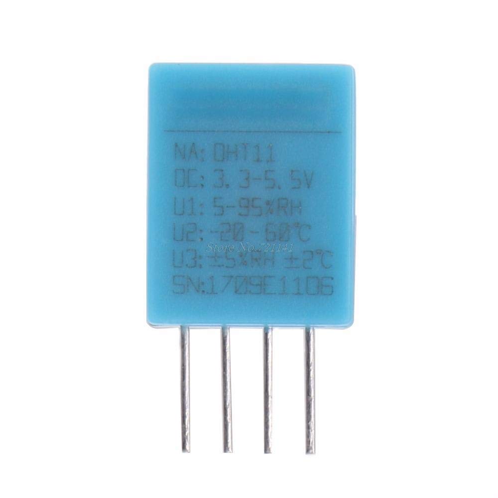 DHT11 Digital Temperature and Humidity Sensor Module - High Accuracy Hygrometer Thermometer for Arduino, Raspberry Pi, IoT Projects - Perfect for Home Automation, Weather Stations & Greenhouses