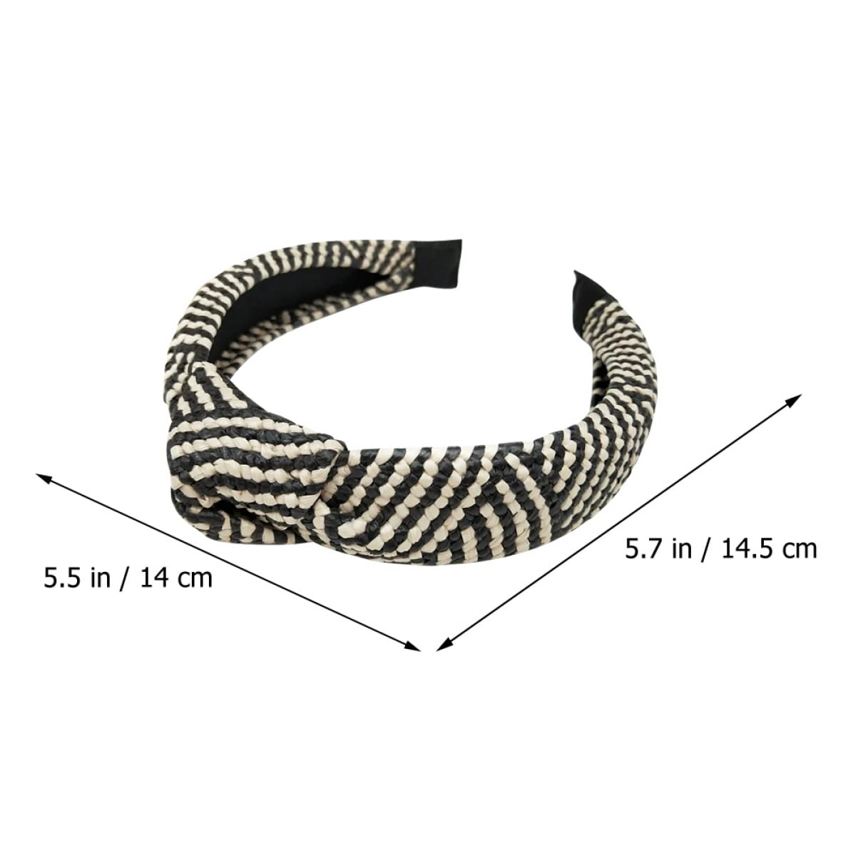 Minkissy Women's Headbands 3 Pack - Fashion Knotted Wide Headbands, Boho Beach Turban Hair Accessories for Women - Perfect for Yoga, Running, Workouts & Summer Outfits