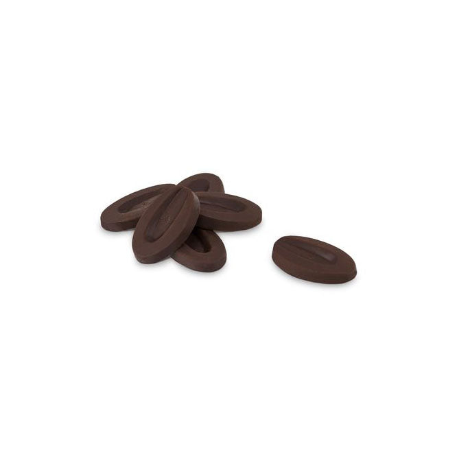 VALRHONA P125 Coeur de Guanaja Dark Chocolate Couverture - 70% Cocoa Baking Chocolate for Professional Chefs & Home Bakers - Perfect for Desserts, Pastries & Gourmet Recipes