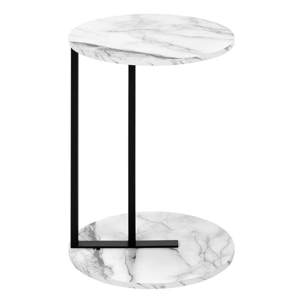 Monarch Specialties 2210 Round Accent Table - 18.25