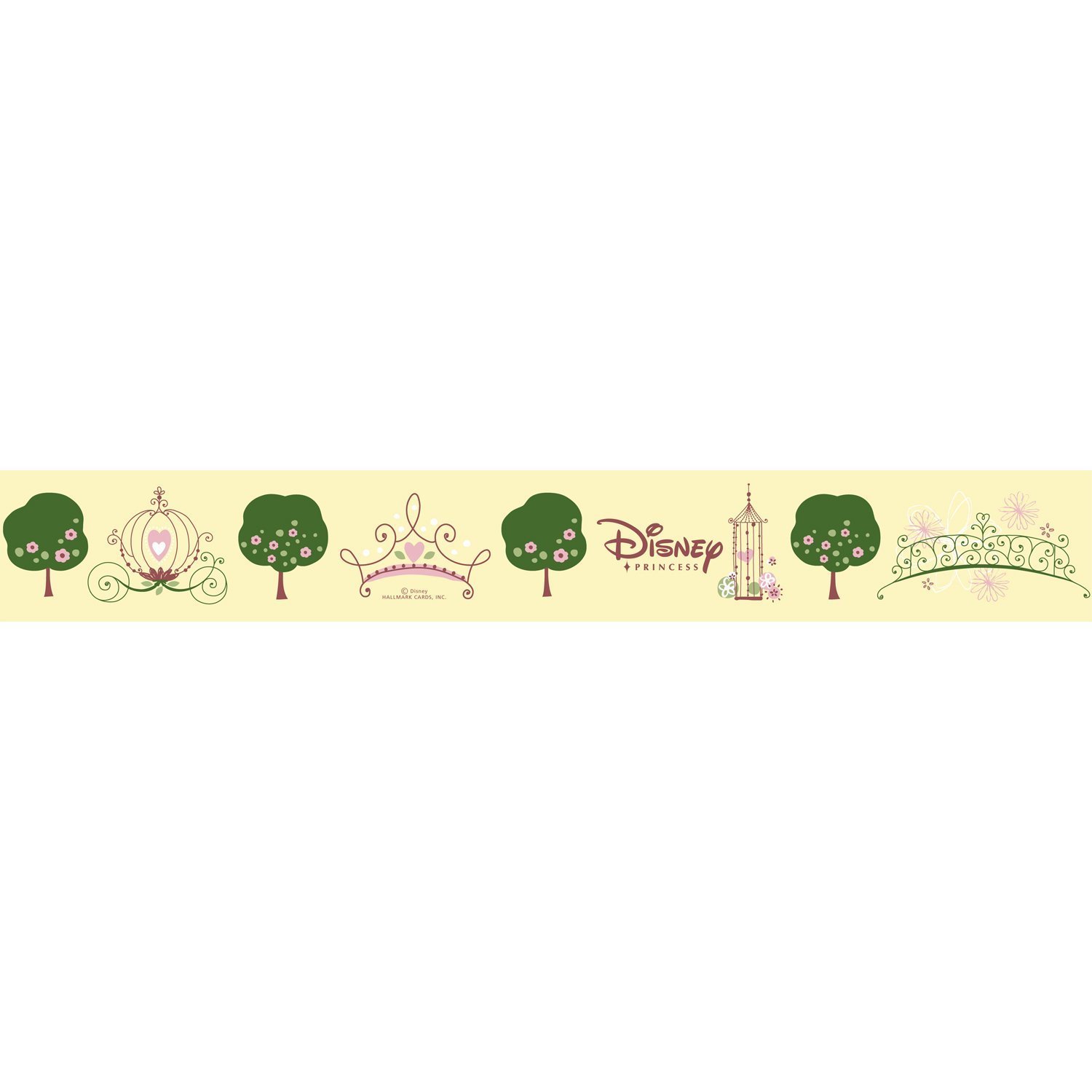 Hallmark Disney Princess Fairy-Tale Crepe Streamers - Party Decorations for Birthday, Baby Shower & Princess Theme Events