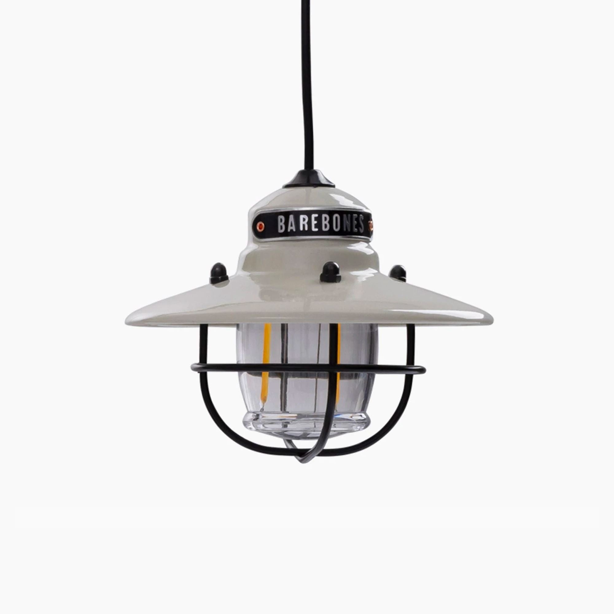 Vintage Edison Pendant Light - Industrial Style Hanging Bulb with Clear Glass Shade for Kitchen Island, Dining Room & Bar Lighting
