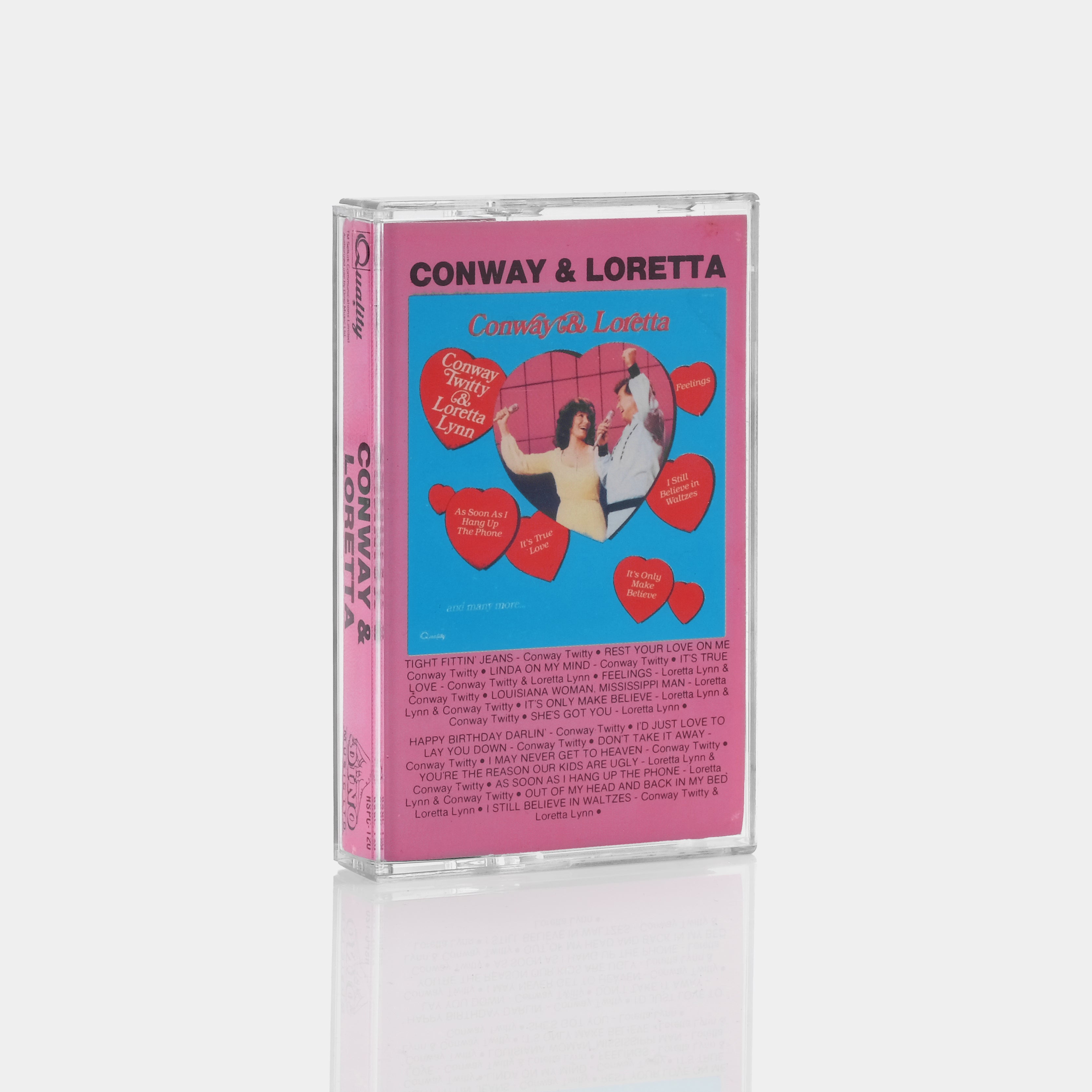 Conway Twitty & Loretta Lynn - Conway & Loretta Cassette Tape | Vintage Country Music Collectible | Perfect for Car Rides & Retro Music Lovers