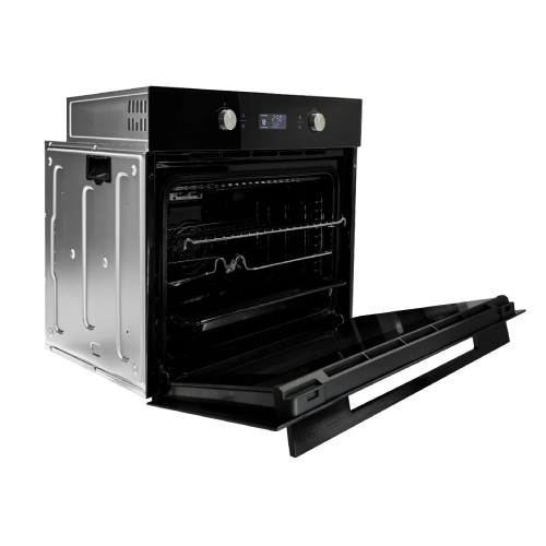 EuropAce EBO6821DBK 60cm 82L Built-In Oven with Touch & Knob Control - Perfect for Modern Kitchens, Baking, Roasting & Family Cooking