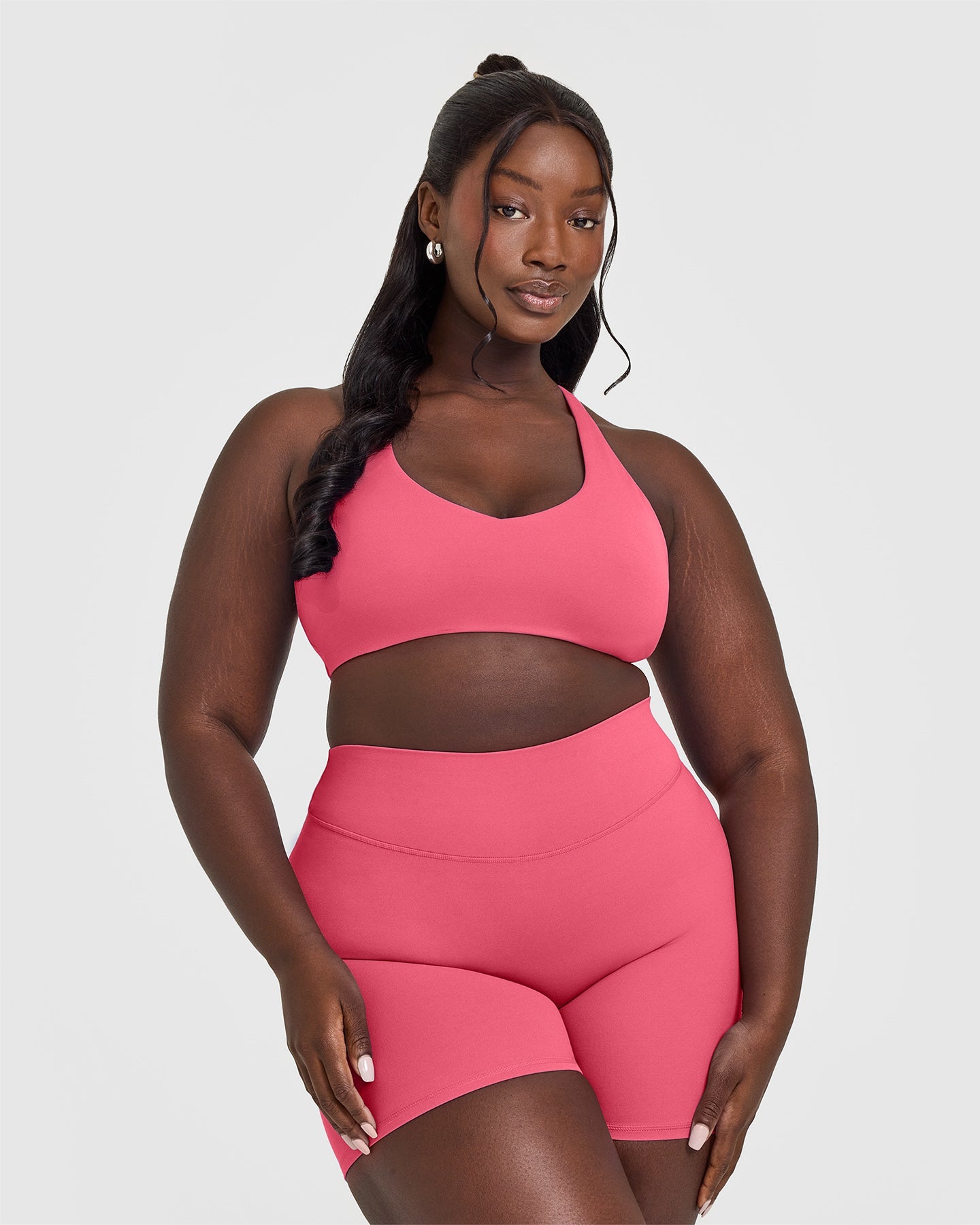 SoftMotion™ Wireless Bralette - Dark Velvet Pink | Comfortable Seamless Bra for Women | Perfect for Yoga, Lounge & Everyday Wear