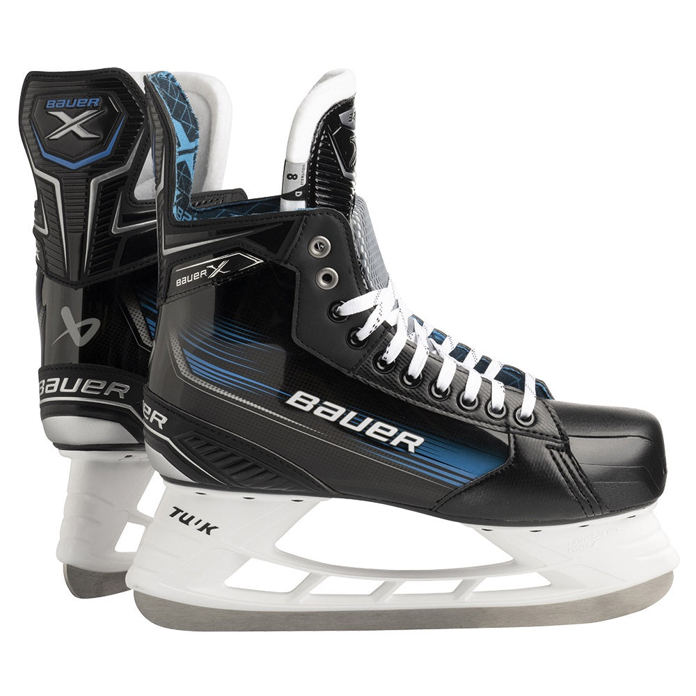Bauer X 2023 Intermediate Ice Hockey Skates - Lightweight Performance Skates for Youth & Teen Players - Perfect for Ice Rink Training & Competitive Games