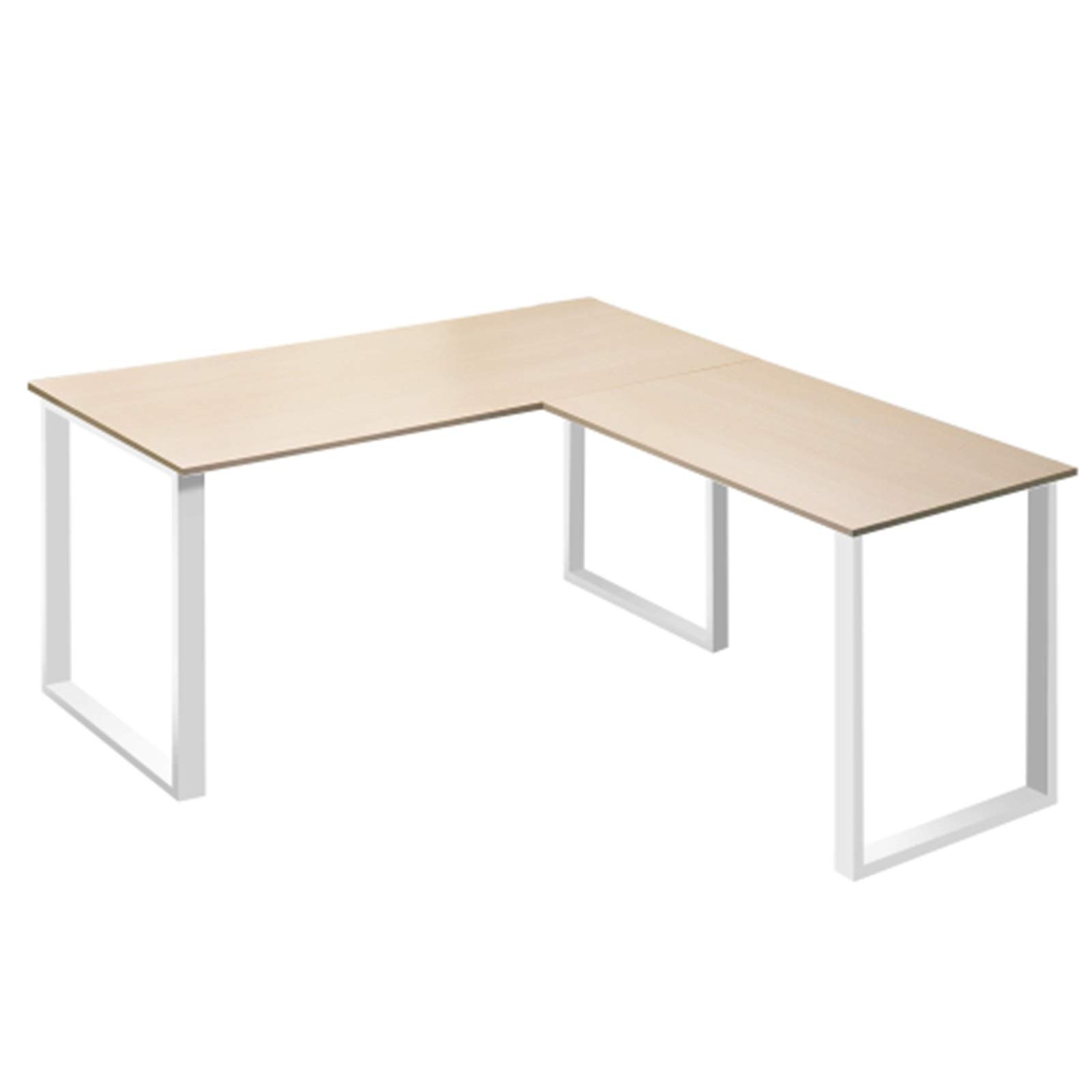 Stylish L-Shaped Computer Desk with Shelves & Storage - Home Office Workstation, Study Desk for Small Spaces | Perfect for Remote Work, Gaming Setup & Student Dorm Rooms
