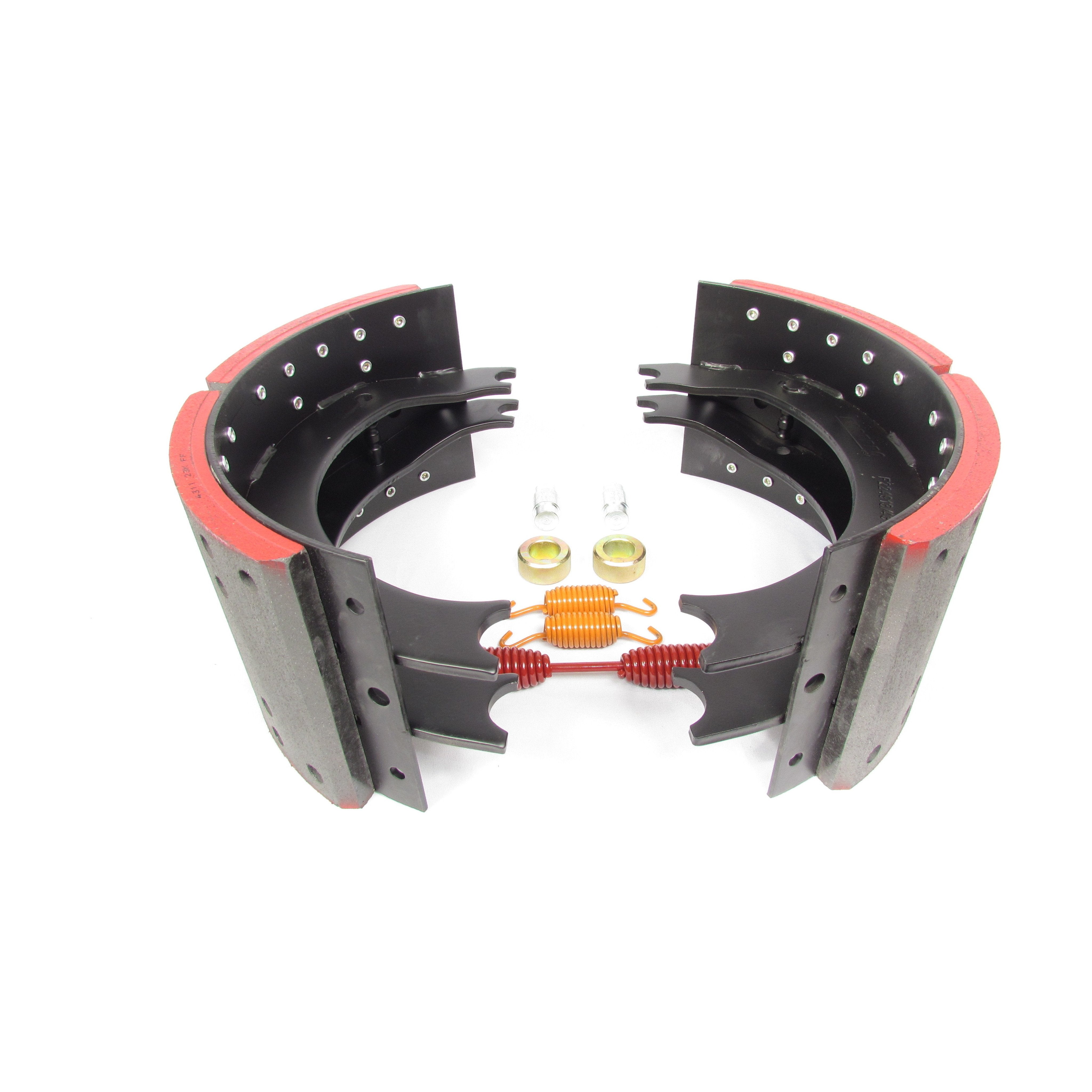 Fortpro 4311E Rear Brake Shoe Box Kit for Heavy-Duty Trucks - GAWR 23K, 16.5x7 Inch Brake Size | F224913 | Perfect for Commercial Vehicles & Fleet Maintenance