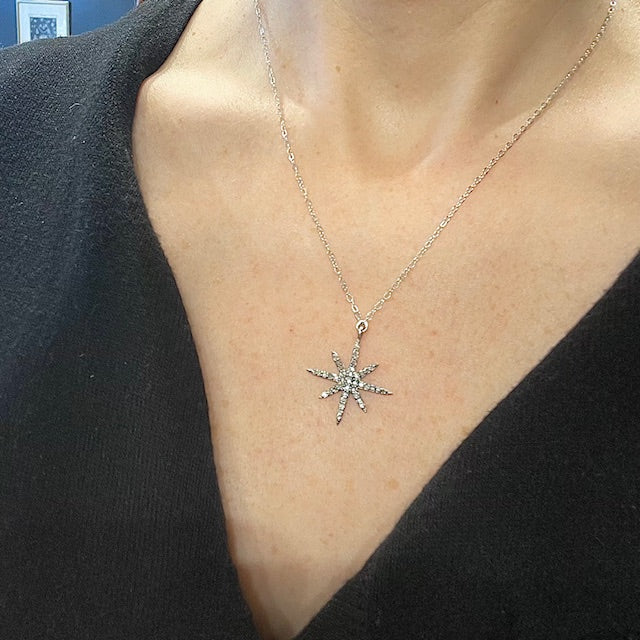 Vintage Star Necklace for Women - Elegant Gold & Silver Celestial Jewelry - Perfect for Gifts, Parties, and Everyday Wear