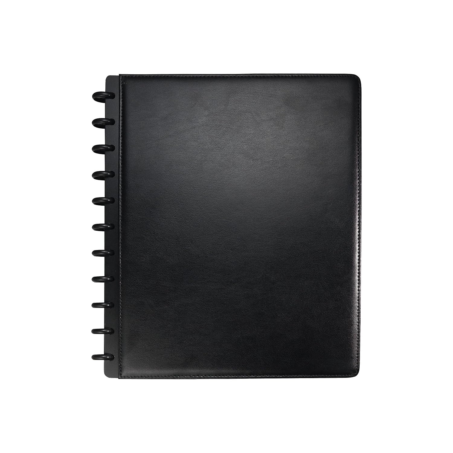 Customizable Leather Notebook System - Arc 8.5 x 11 Black Refillable Journal for Business, School & Creative Writing | Perfect Office Organizer & Gift Idea