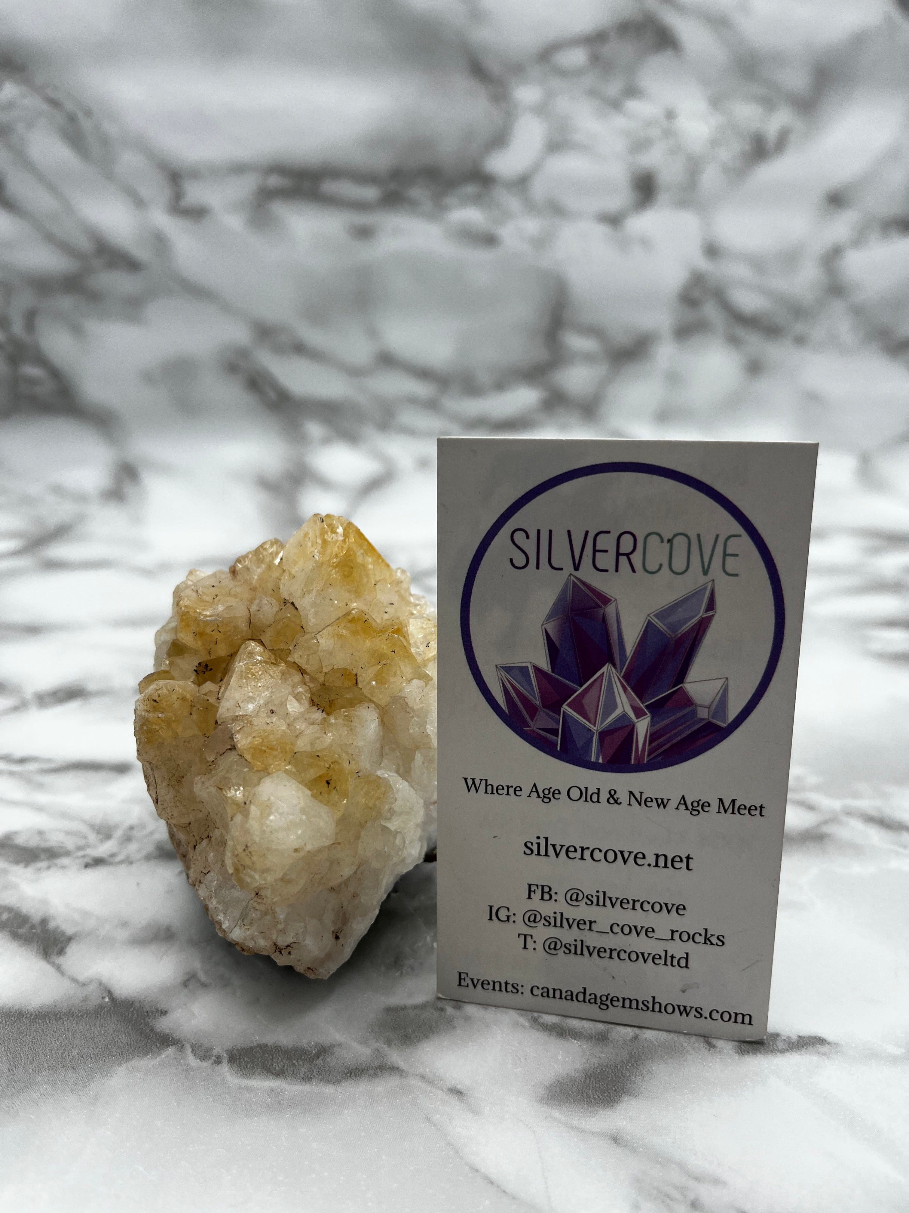 Natural Citrine Crystal Cluster - 21 oz Raw Citrine Stone for Healing, Meditation & Energy Work | Home Decor, Reiki, Feng Shui & Spiritual Gifts