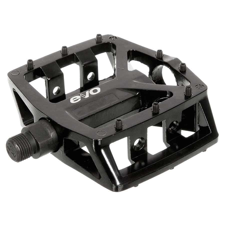 EVO Freefall DX Platform Pedals - High Performance Mountain Bike Pedals for Downhill & BMX - Durable Non-Slip Design for Trail Riding & Extreme Sports