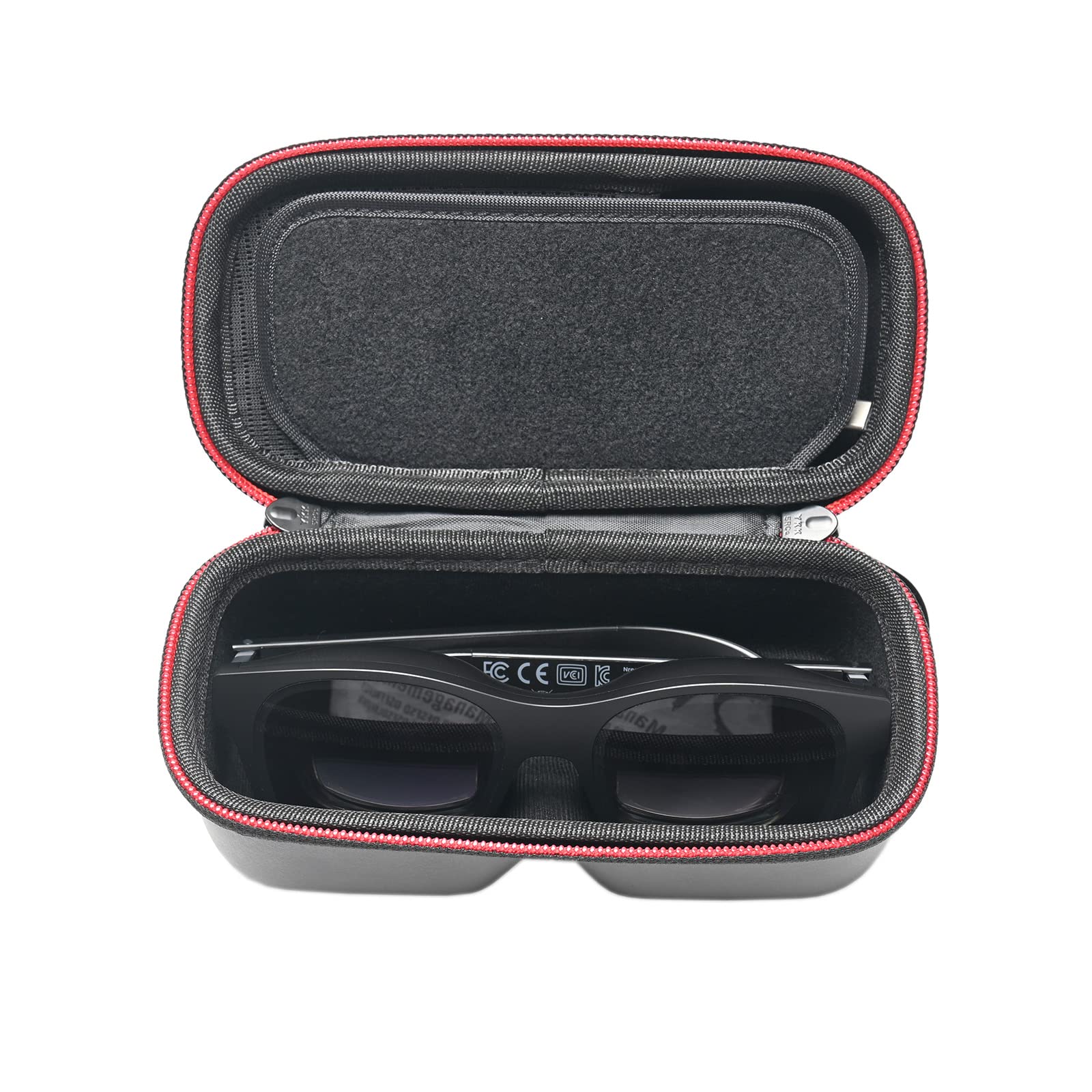 RLSOCO Protective Carrying Case for XREAL ONE, XREAL Air, XREAL Air 2 & RAYNEO Air 2 AR Glasses - Durable Travel Storage Pouch - Perfect for Travel, Commuting and AR Gaming Accessories Protection