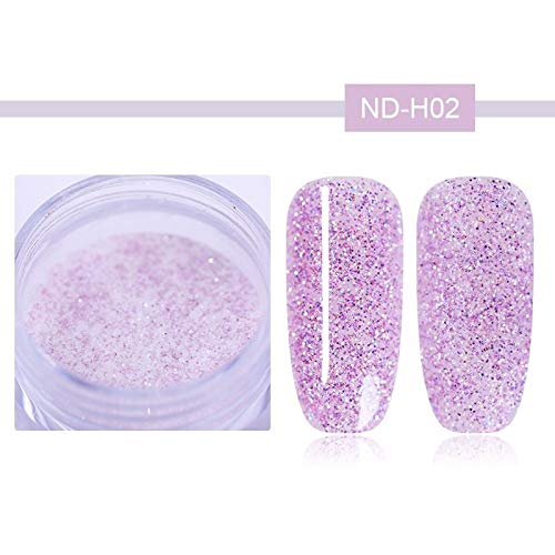 NICOLE DIARY 10g Chameleon Nail Powder - Shimmering Dip Pigment for Nail Art, Color Changing Effect (ND-H02) | Perfect for DIY Manicures, Salon Nail Designs & Party Glam Looks