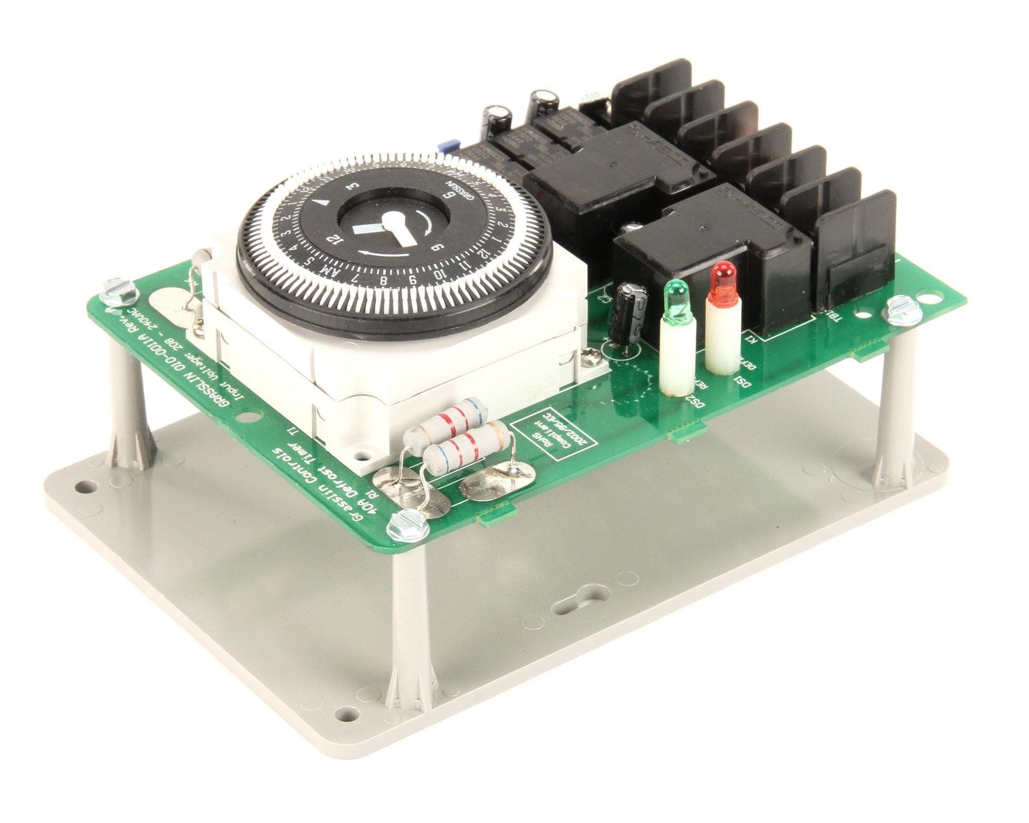 Master-Bilt 19-00816 Commercial Refrigeration Timer Unit with Bracket - Perfect for Walk-In Coolers, Freezers & Restaurant Equipment Maintenance